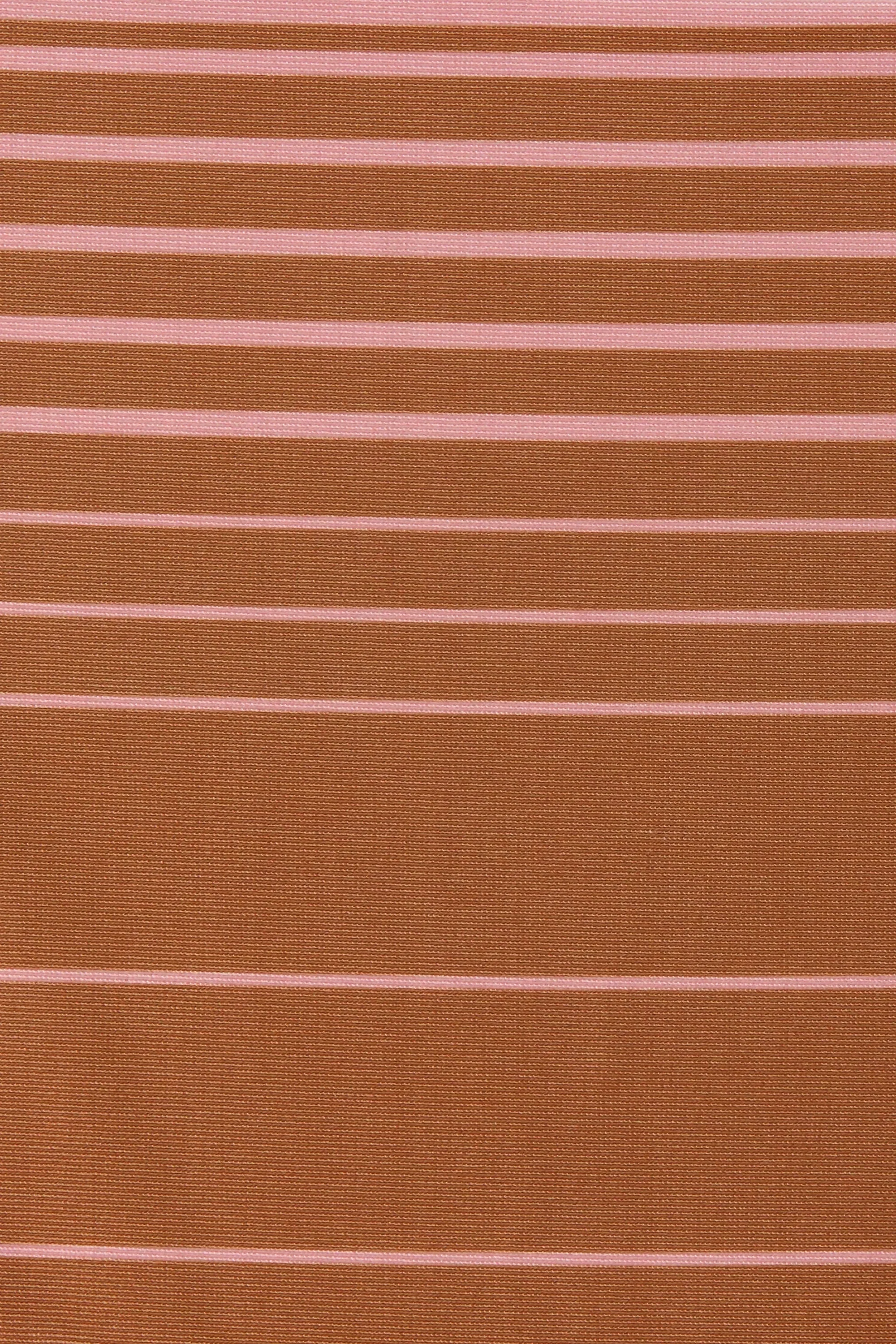 Faithfull - Bebe Bikini Bottom Accordion Stripe Puce Fawn - Final Sale - Image 5