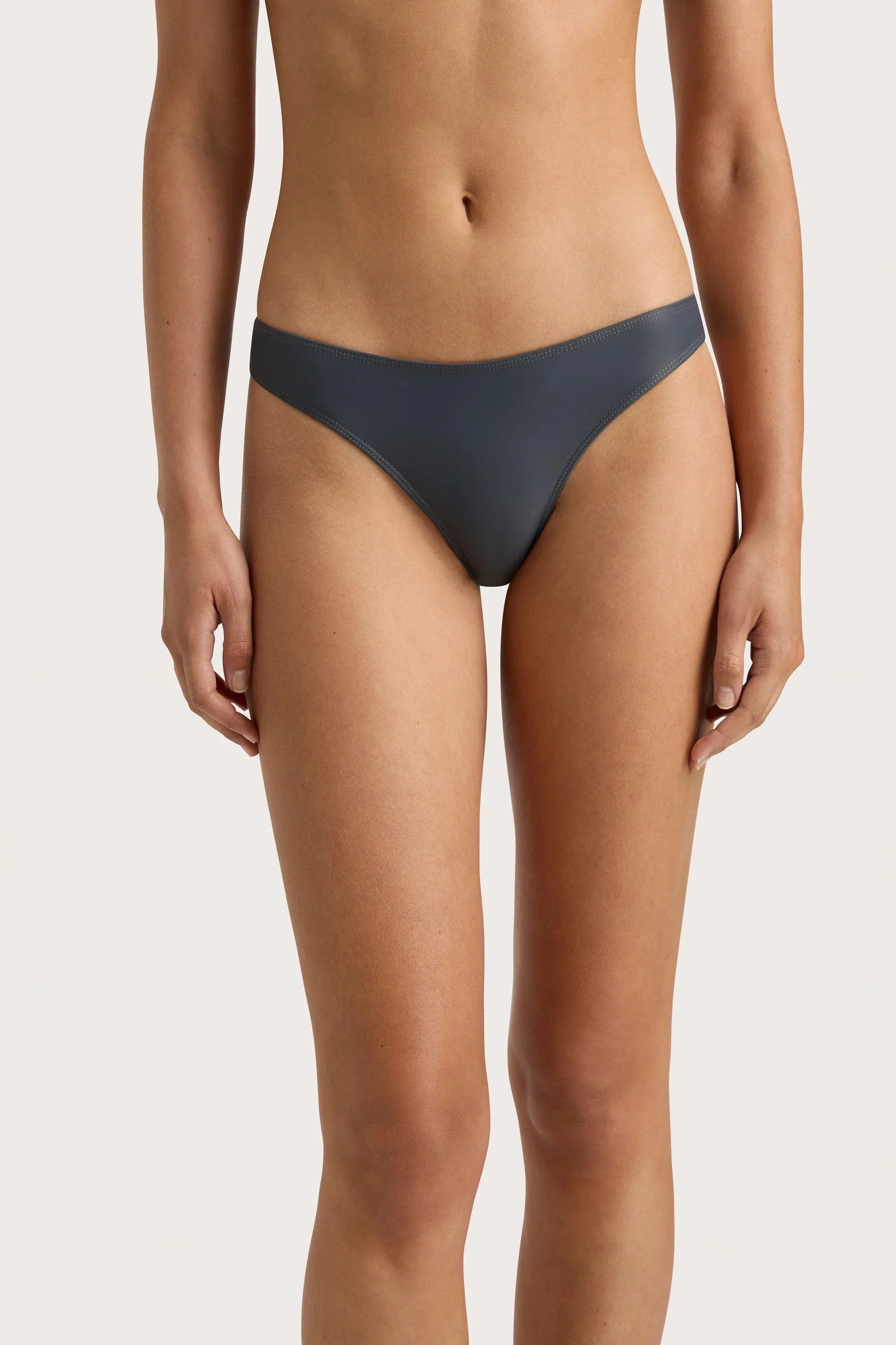 Faithfull - Bebe Bikini Bottom Charred Navy - Final Sale - Image 2