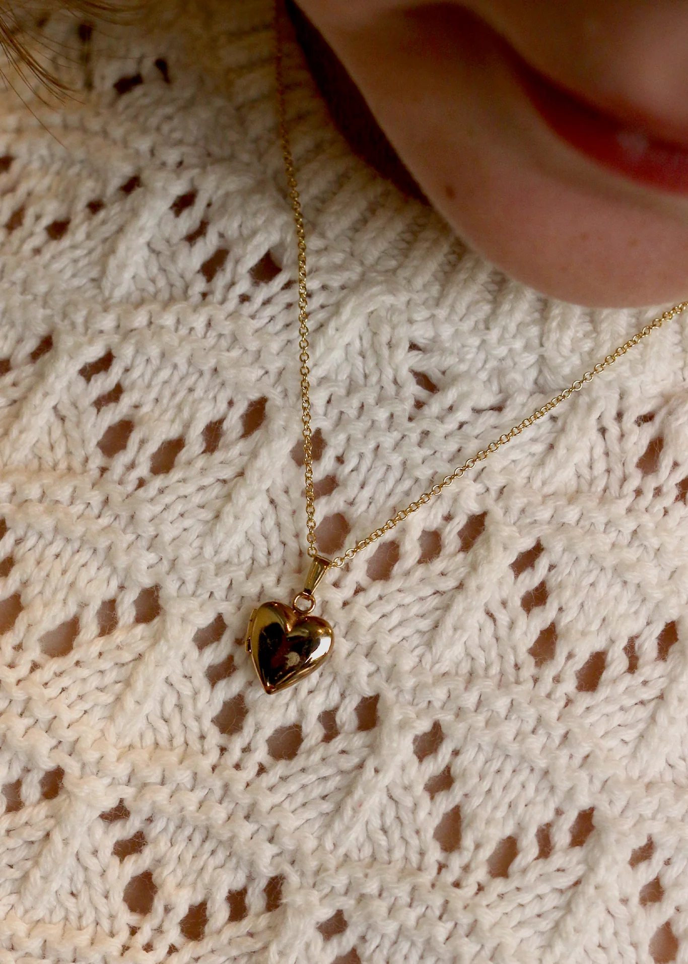 Kinn - Bébé Maison Heart Locket Necklace - Image 4
