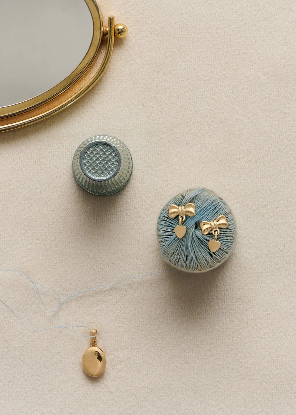 Kinn - Bébé Maison Oval Locket - Image 4