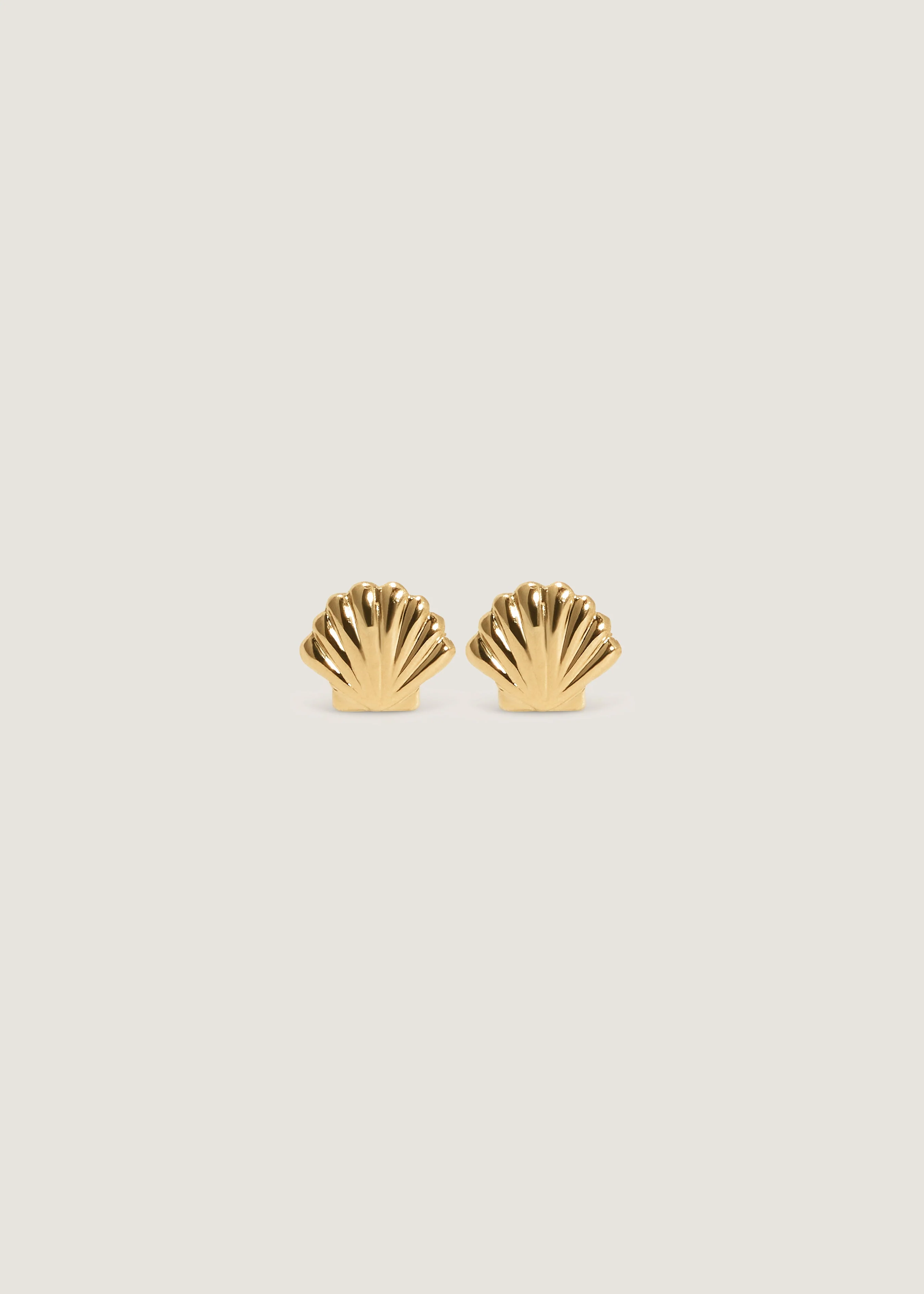 Kinn - Bébé Shell Stud Earrings