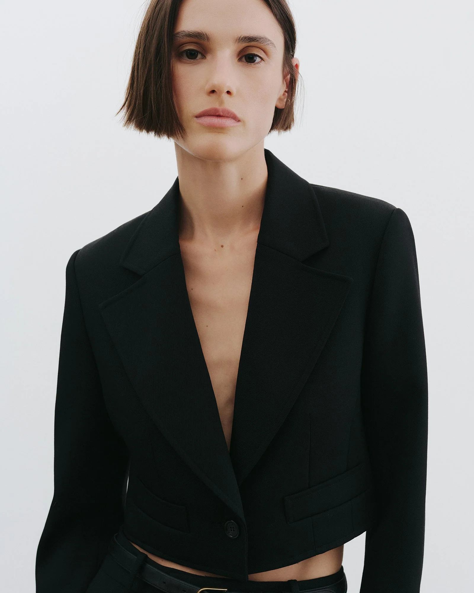 Nili Lotan - BELINO CROPPED WOOL JACKET - Image 4