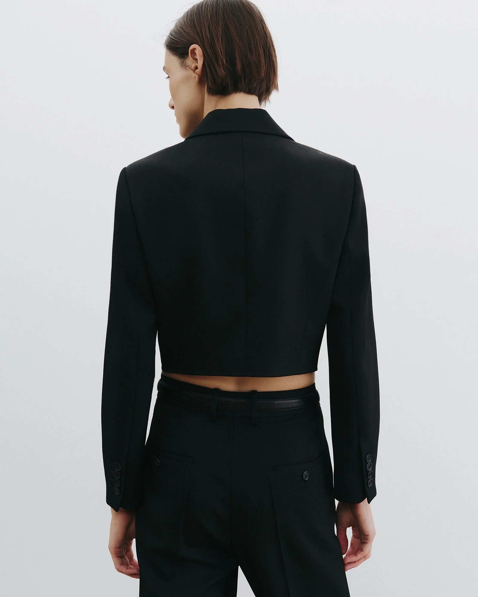 Nili Lotan - BELINO CROPPED WOOL JACKET - Image 5
