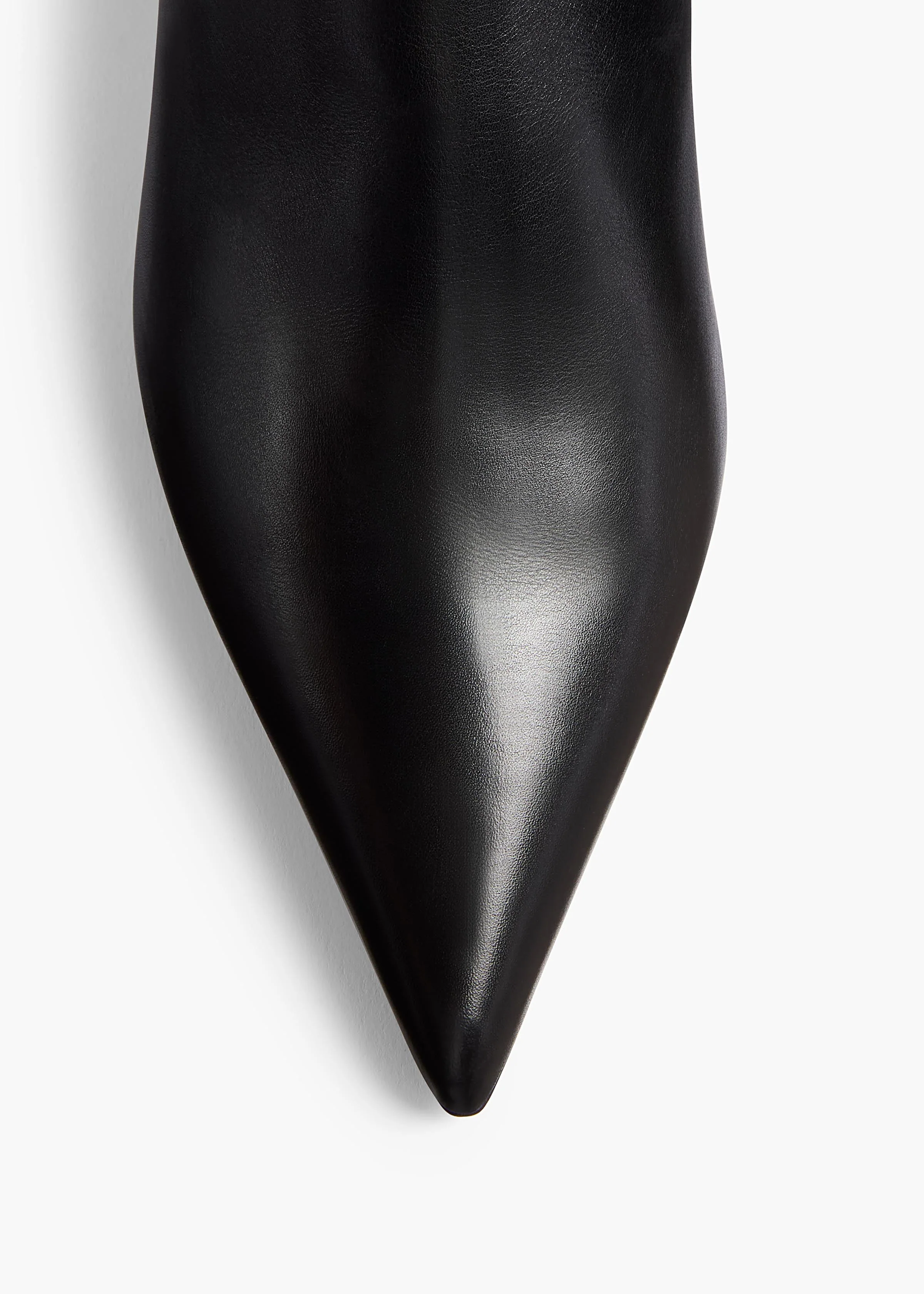 Khaite - Bella Ankle Boot in Black Leather - Image 10