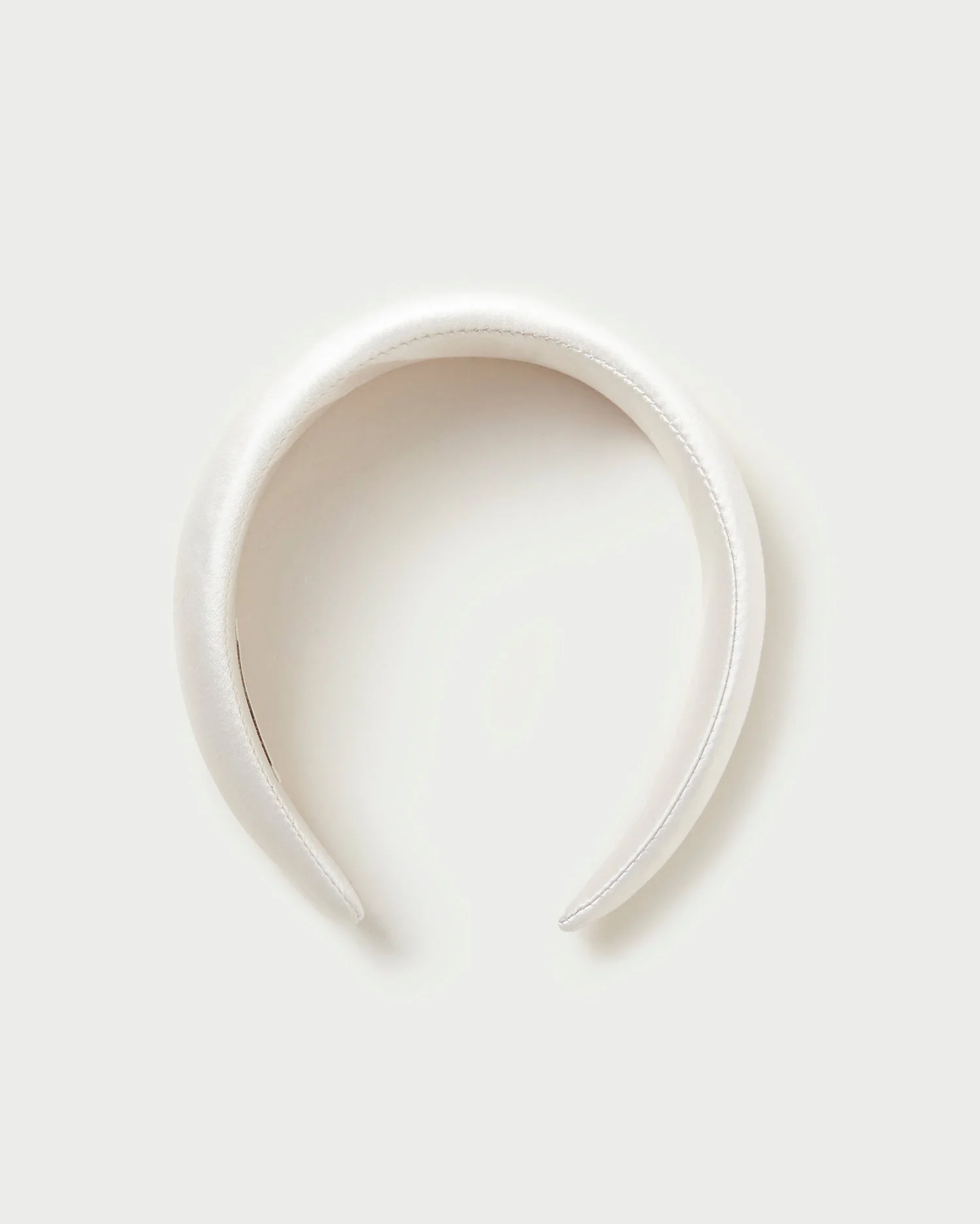 Loeffler Randall - Bellamy Cream Satin Headband
