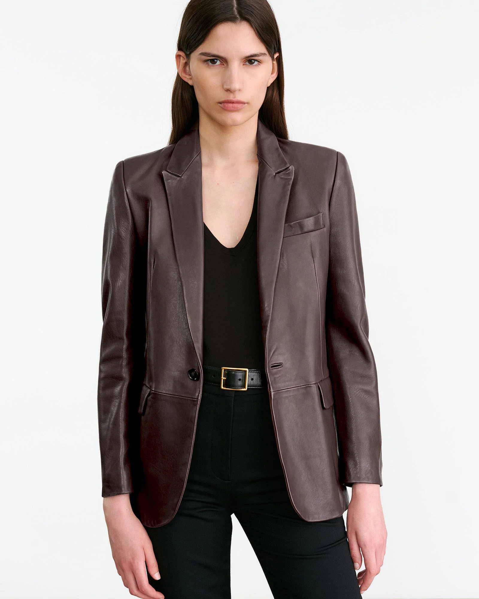 Nili Lotan - BELMONDE LEATHER TAILORED JACKET - Image 10