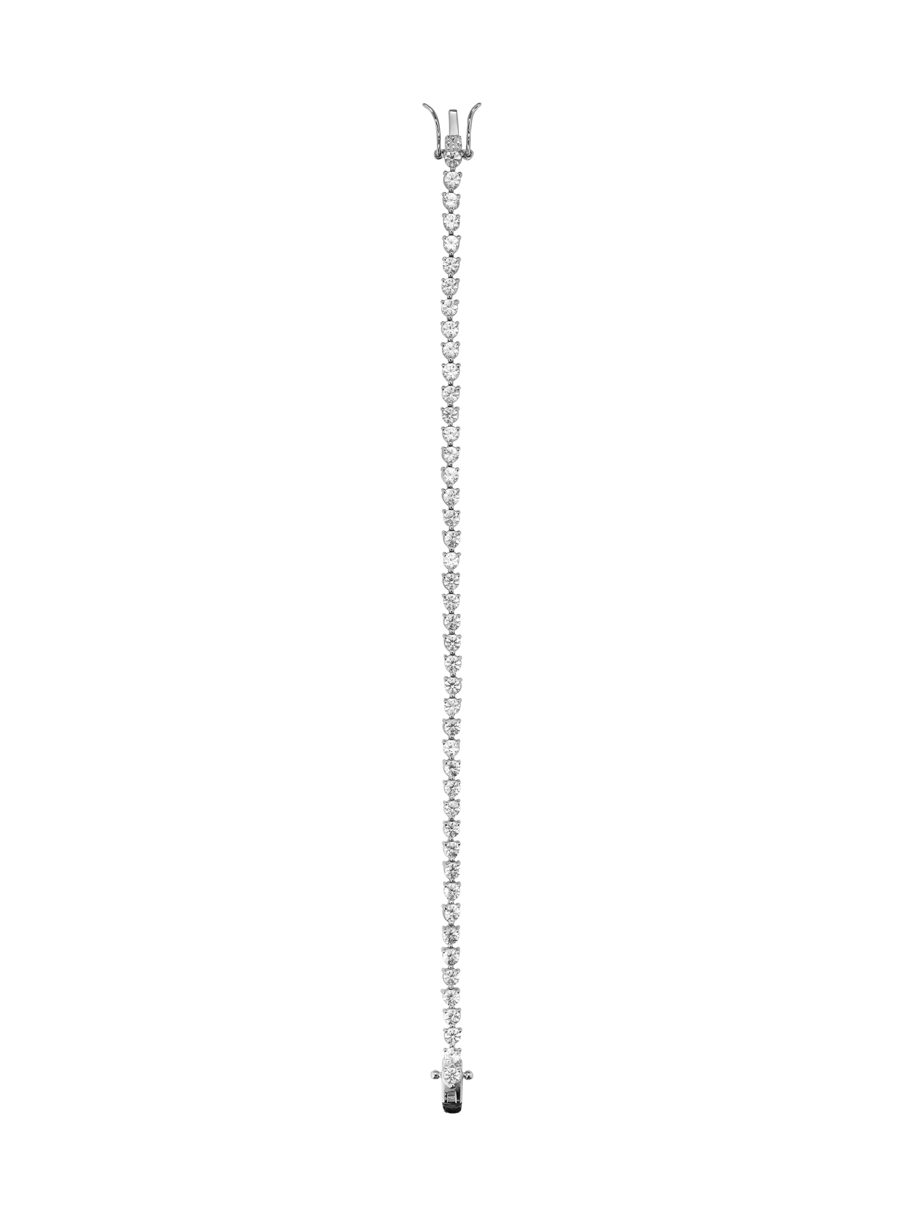Dorsey - BENNINGTON RIVIÈRE BRACELET IN LAB WHITE SAPPHIRE