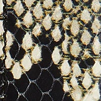 Khaite - Benny Belt in Natural Python - Embossed Leather with Antique Silver - Image 3