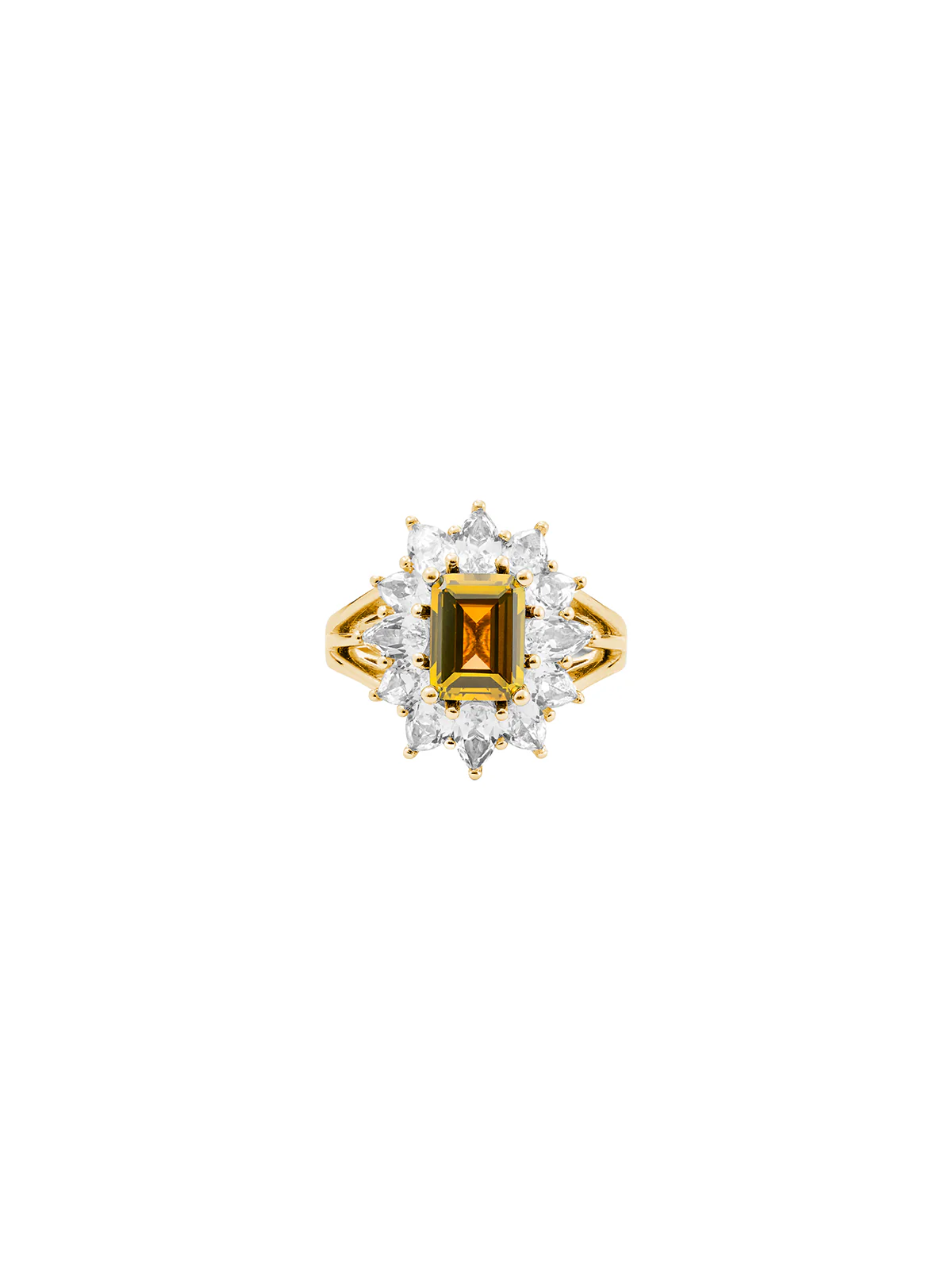 Dorsey - BENSON, LAB YELLOW SAPPHIRE PINKY RING, GOLD