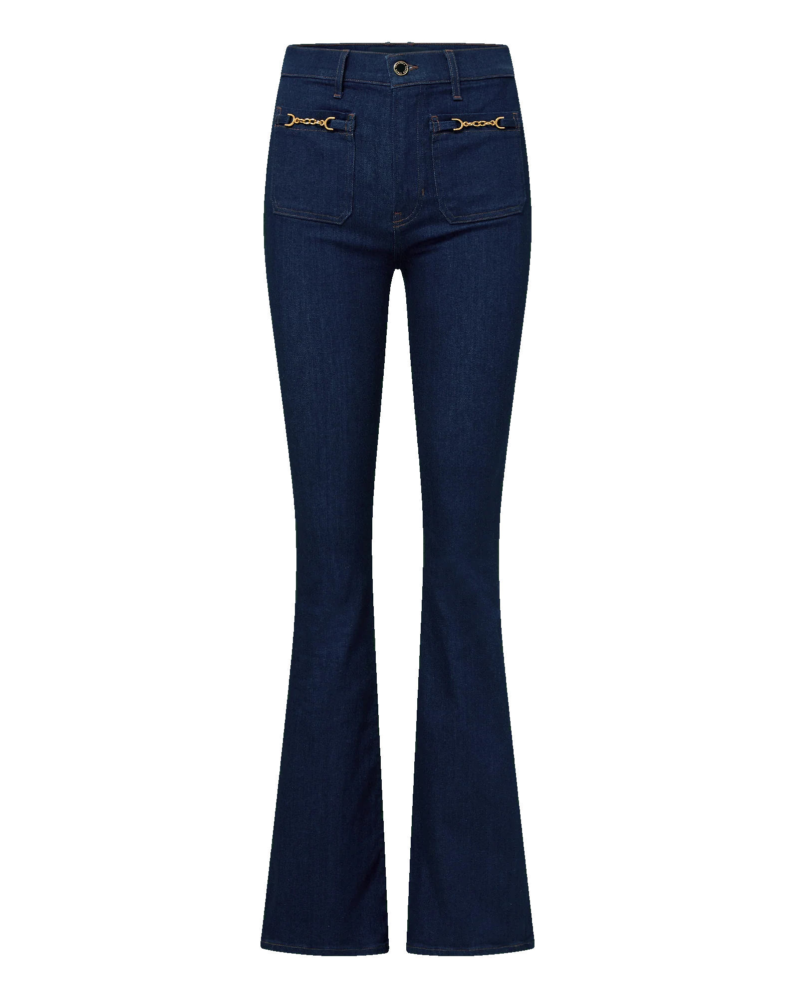 Veronica Beard - Beverly Chain - Pocket Skinny - Flare Jean - Image 7