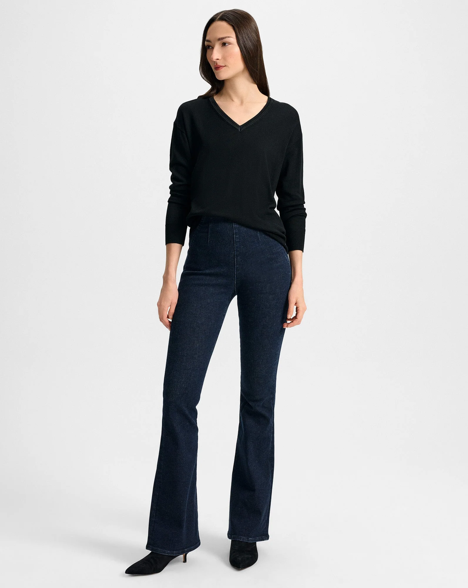 Veronica Beard - Beverly Off - Duty Skinny - Flare Jean