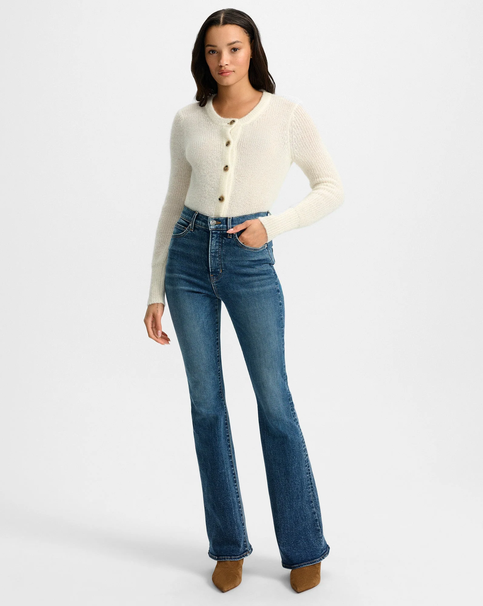 Veronica Beard - Beverly Skinny - Flare Jean