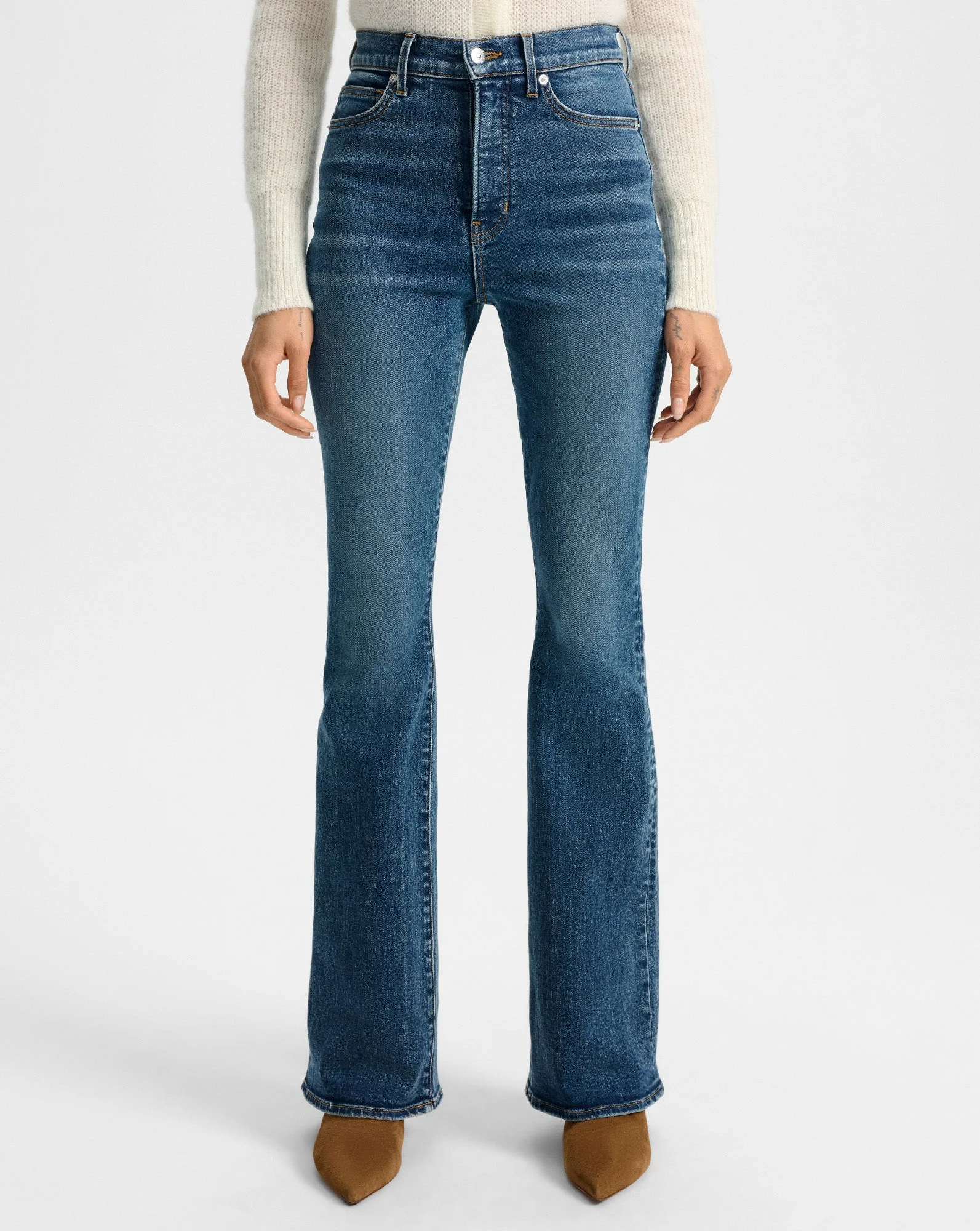 Veronica Beard - Beverly Skinny - Flare Jean - Image 2
