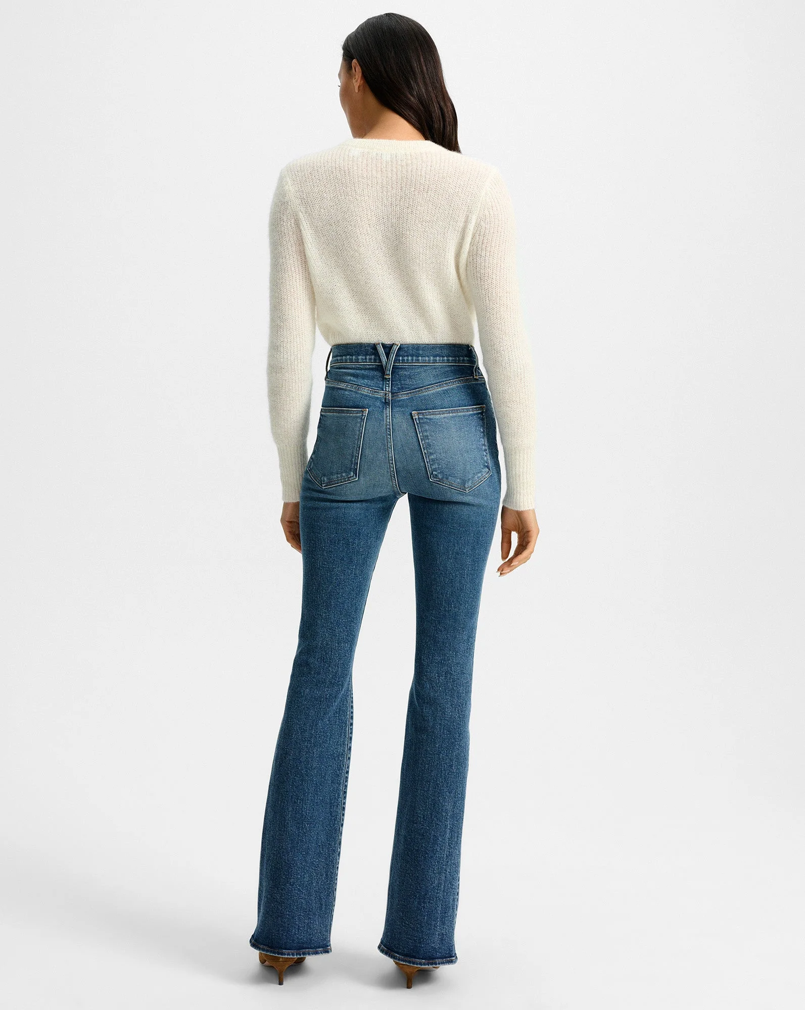 Veronica Beard - Beverly Skinny - Flare Jean - Image 5