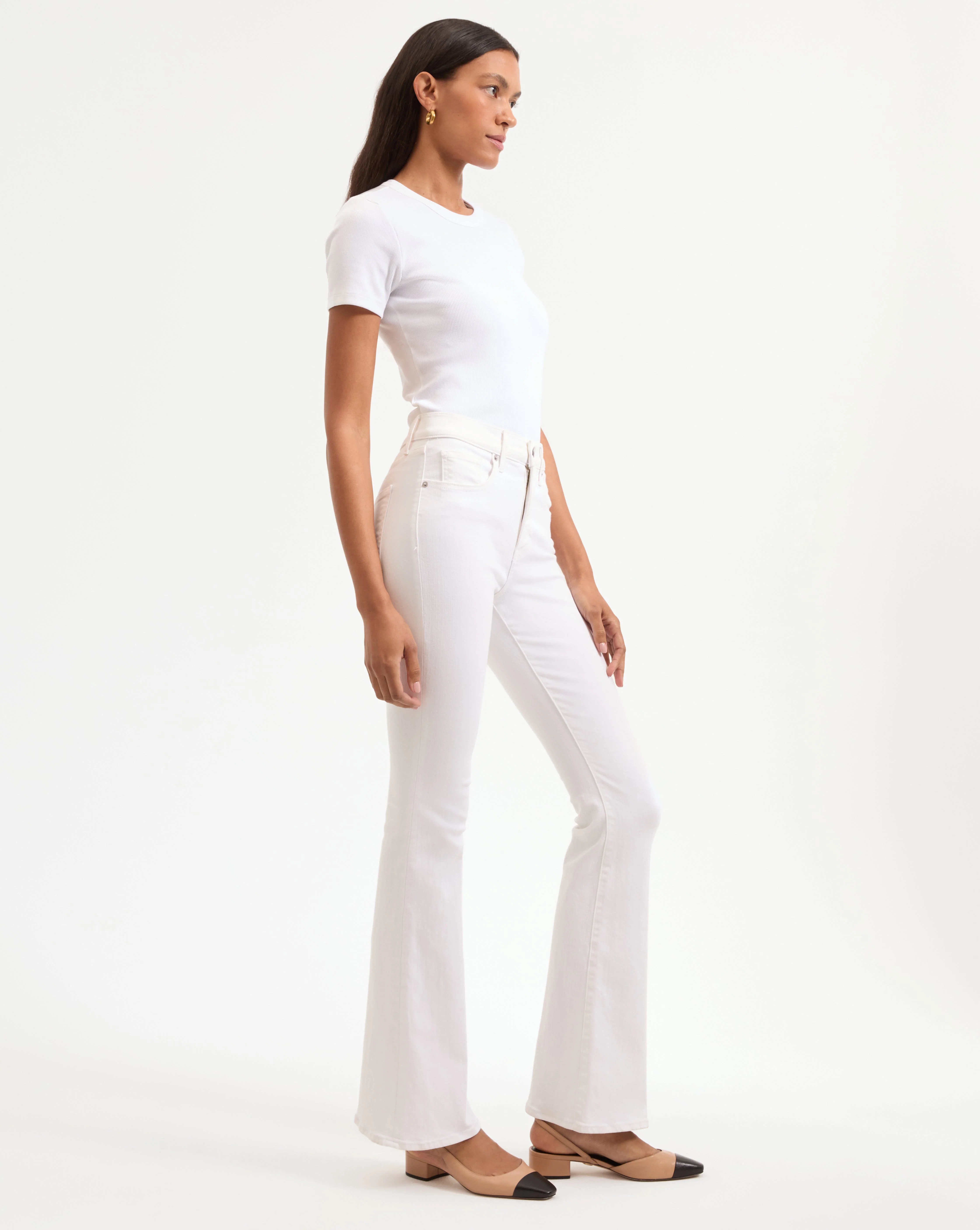 Veronica Beard - Beverly Skinny - Flare Jean - Image 3
