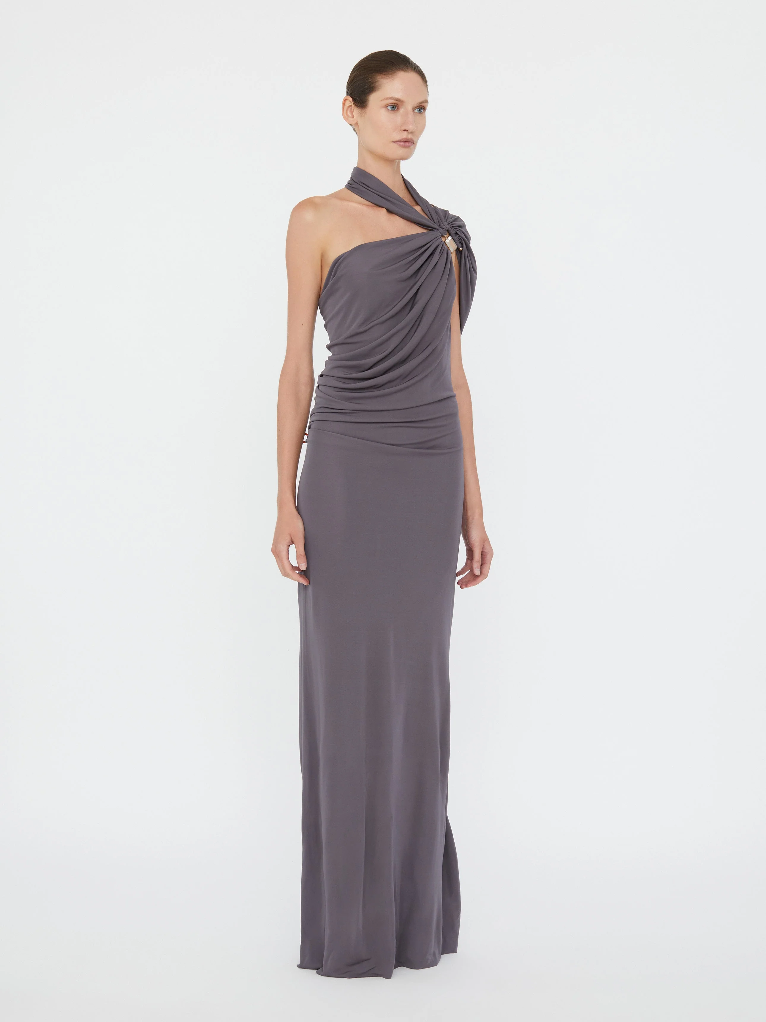 Christopher Esber - Bezel Quartz Halter Dress - Image 2