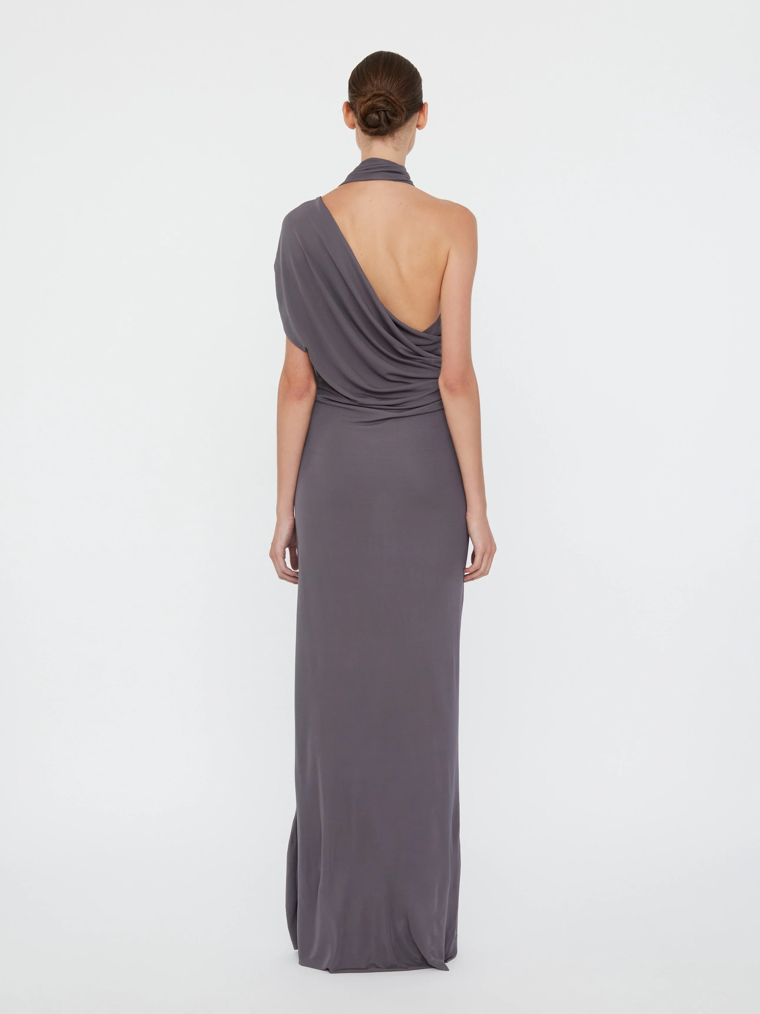 Christopher Esber - Bezel Quartz Halter Dress - Image 4