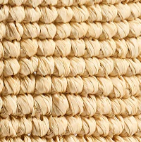 Khaite - Small Billie Bucket Bag in Natural and Lead Raffia - Image 12