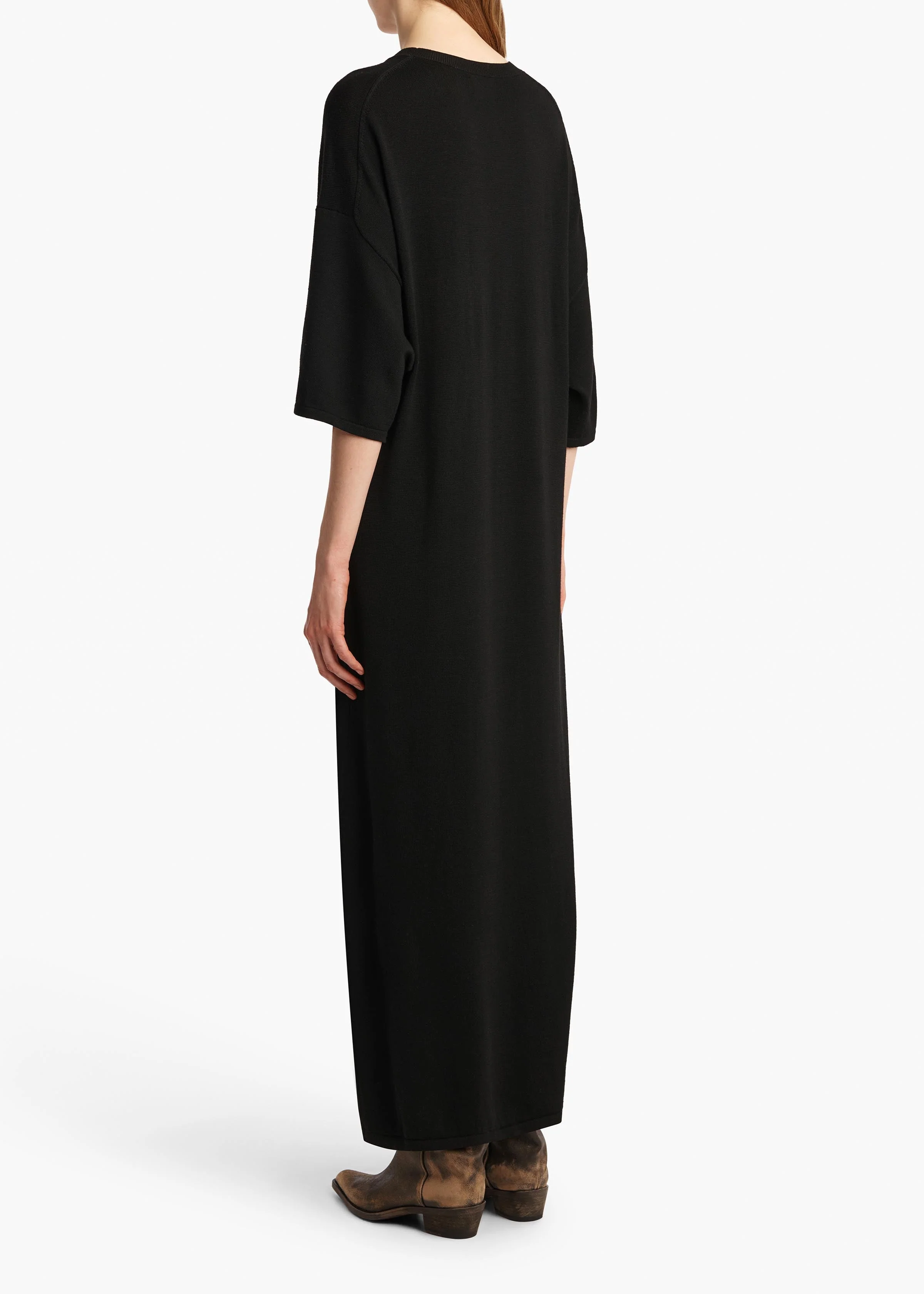 Khaite - Bindi Dress in Black - Image 9