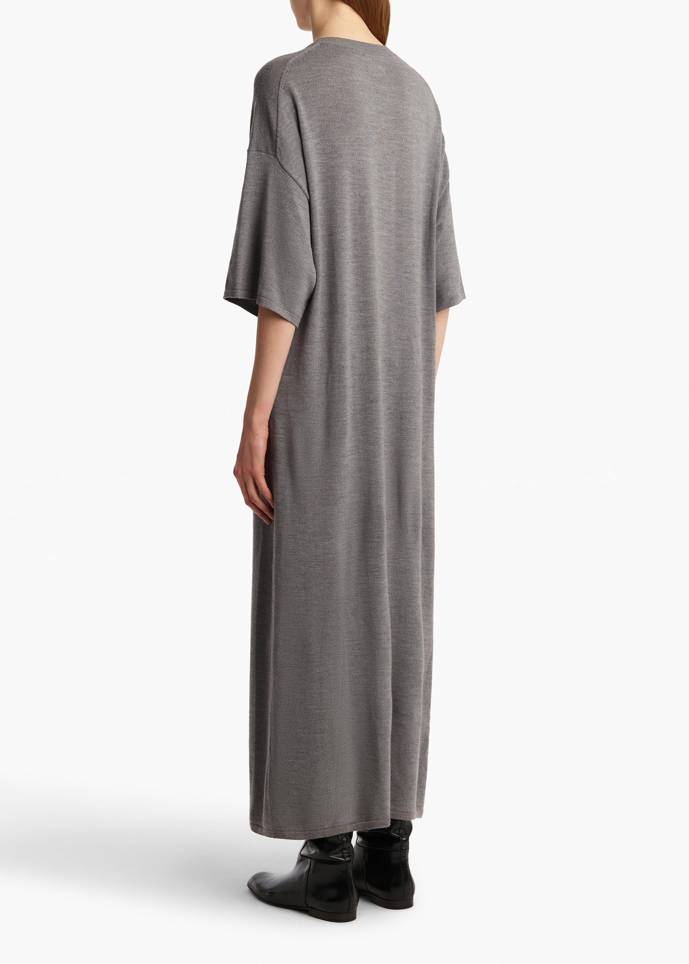 Khaite - Bindi Dress in Sterling - Image 11