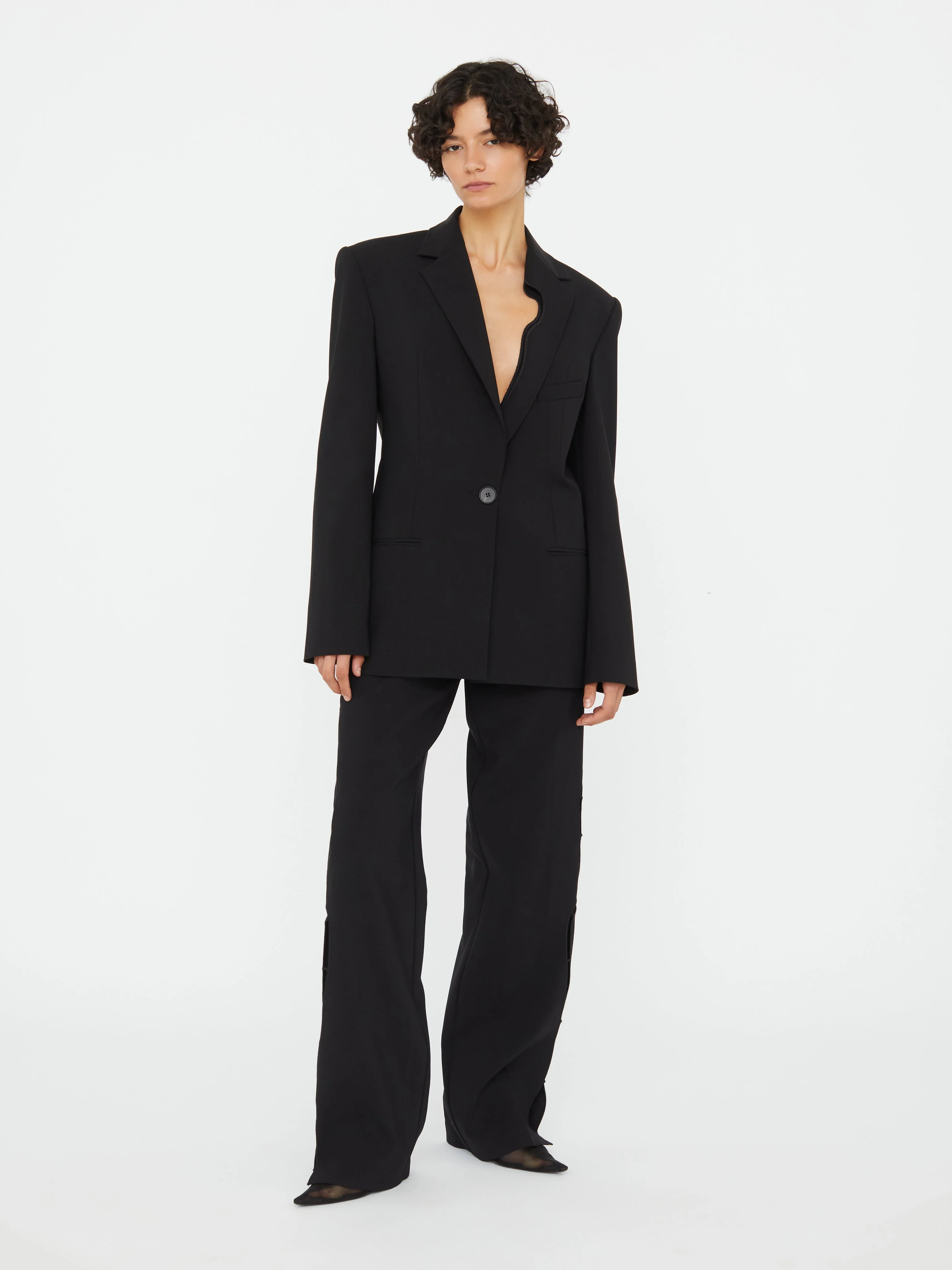 Christopher Esber - Bitten Wool Blazer - Image 6