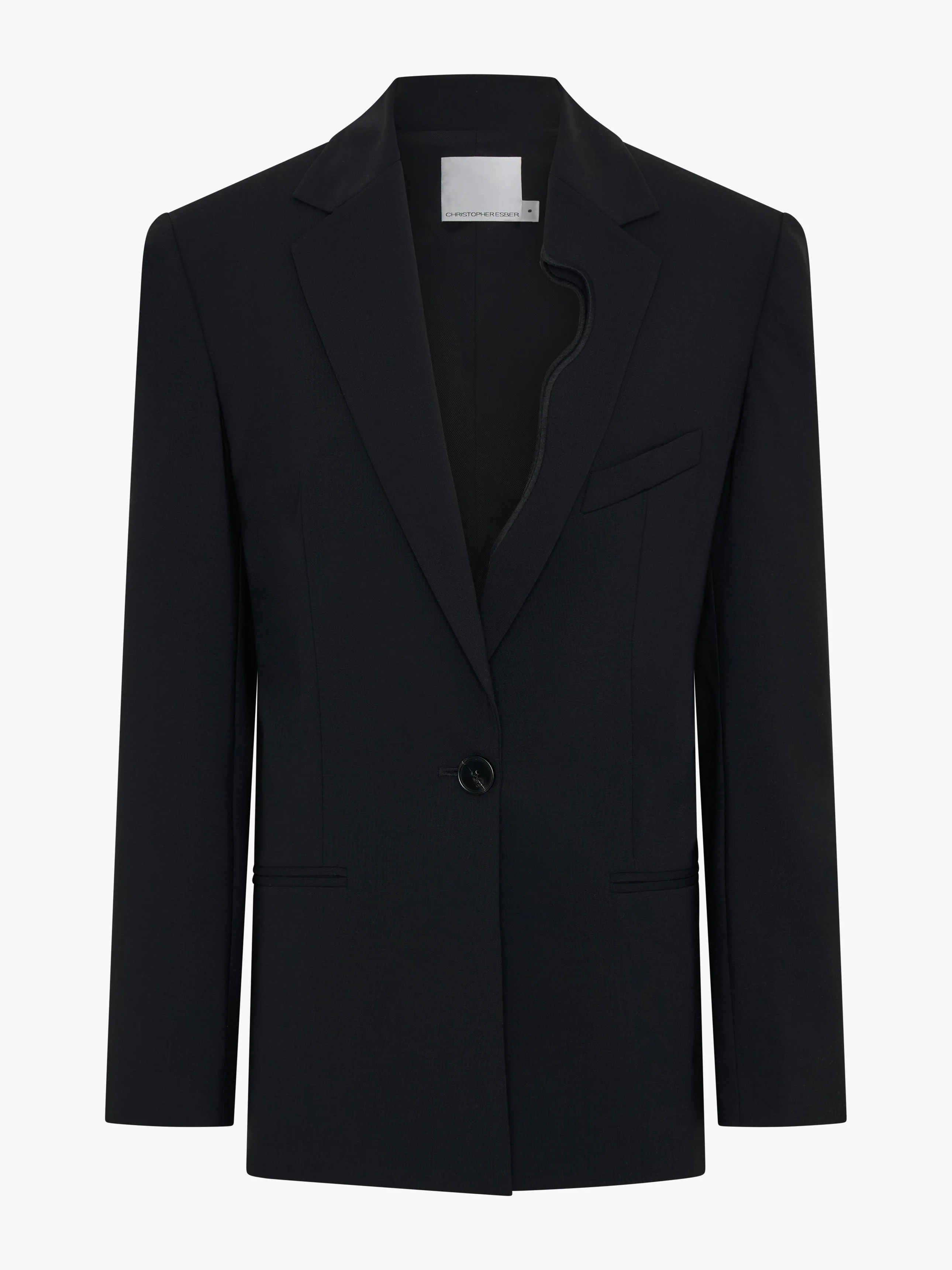 Christopher Esber - Bitten Wool Blazer - Image 9