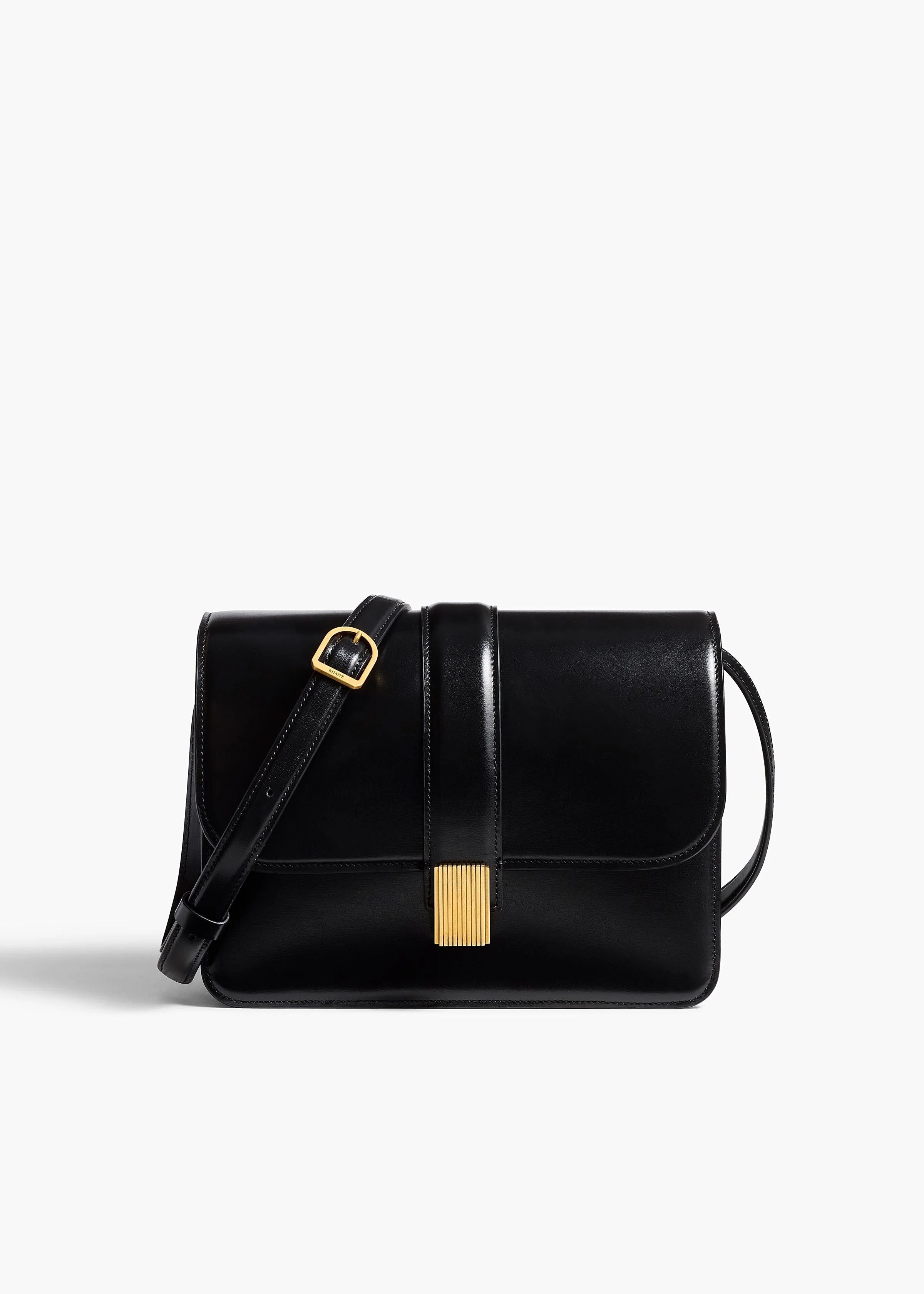 Khaite - Blake Crossbody Bag in Black Leather - Image 7