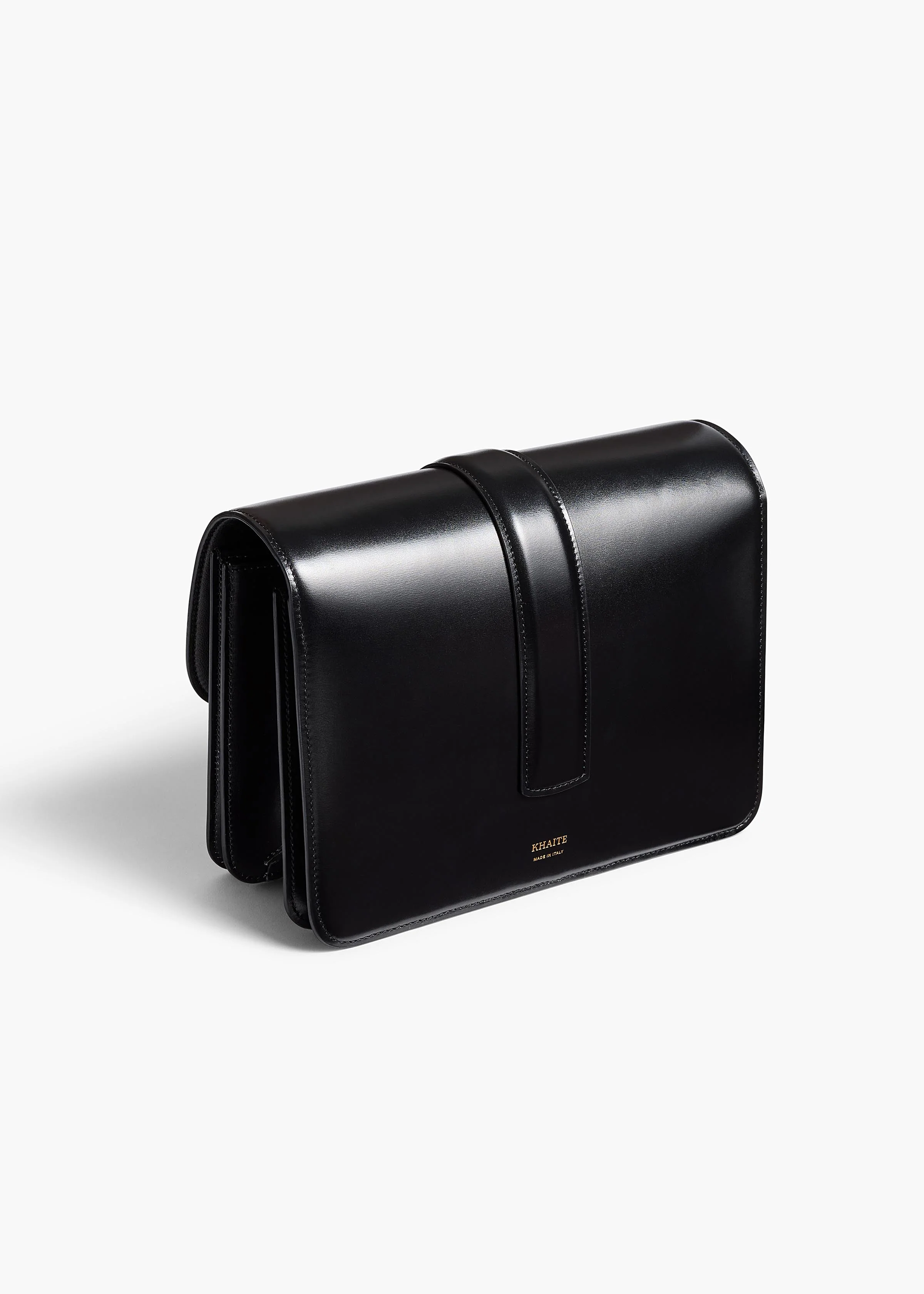 Khaite - Blake Crossbody Bag in Black Leather - Image 8