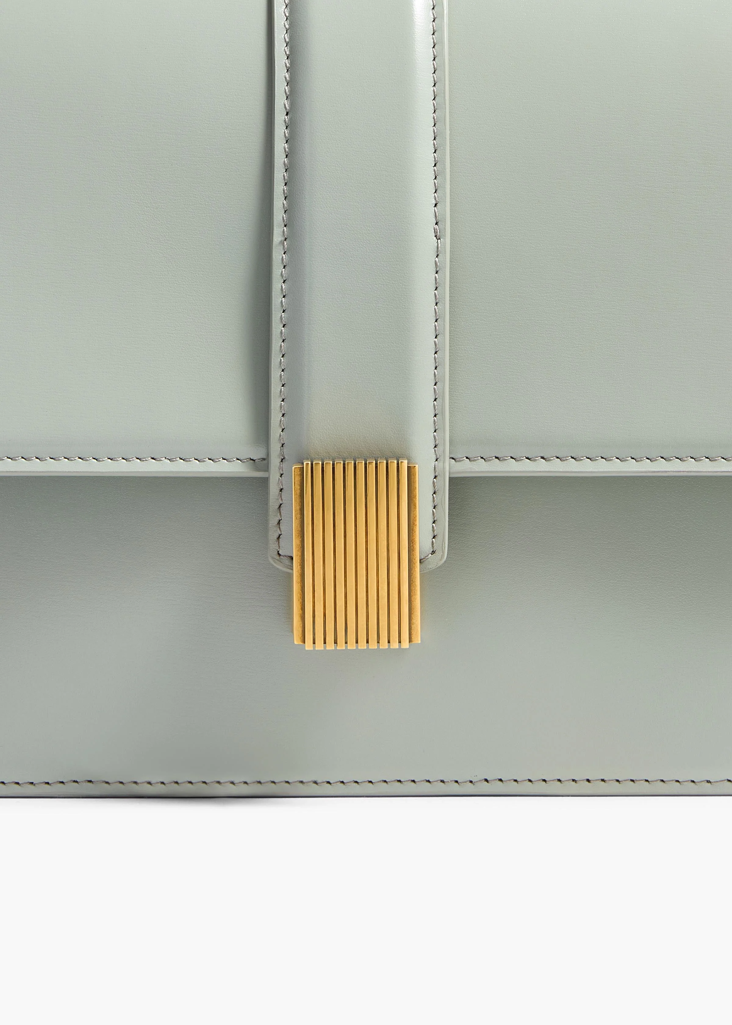 Khaite - Blake Crossbody Bag in Eucalyptus Leather - Image 10