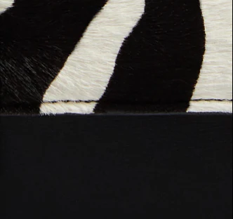 Khaite - Blake Crossbody Bag in Zebra Print Haircalf and Black Leather - Image 6