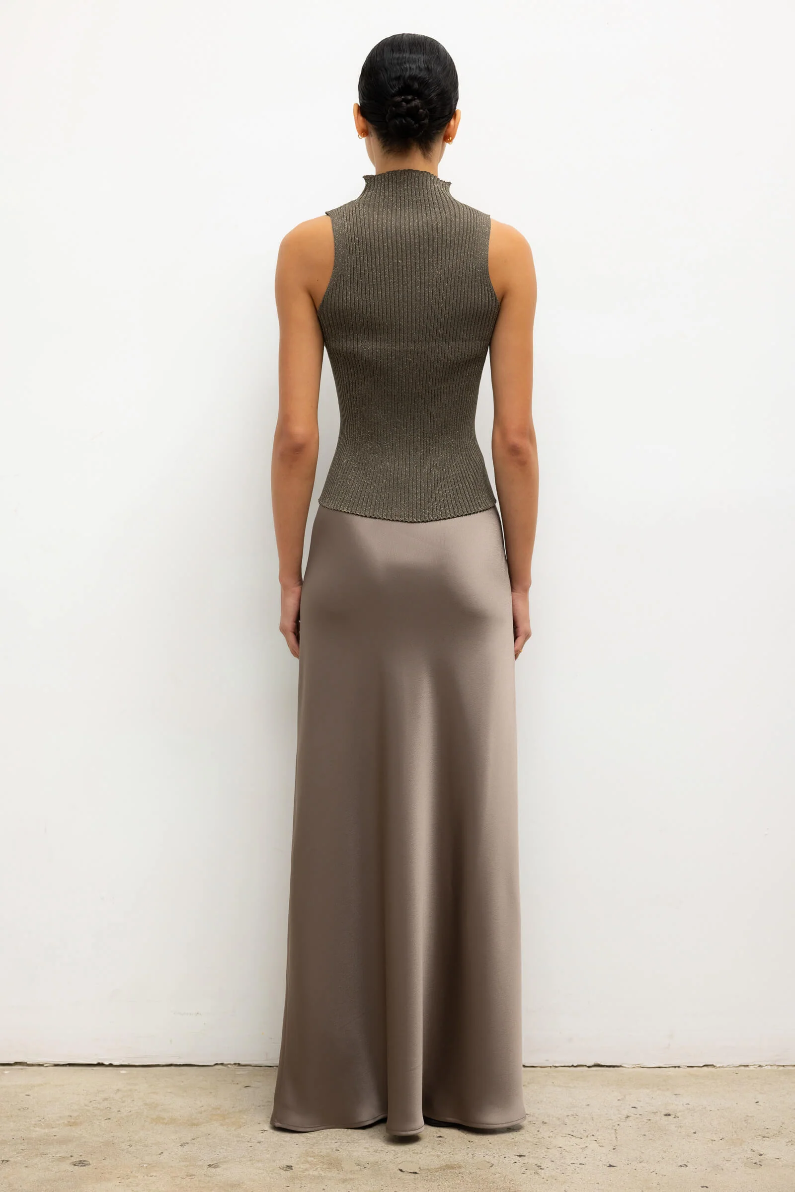Leset - Blake Rib Sleeveless Turtleneck - Image 7
