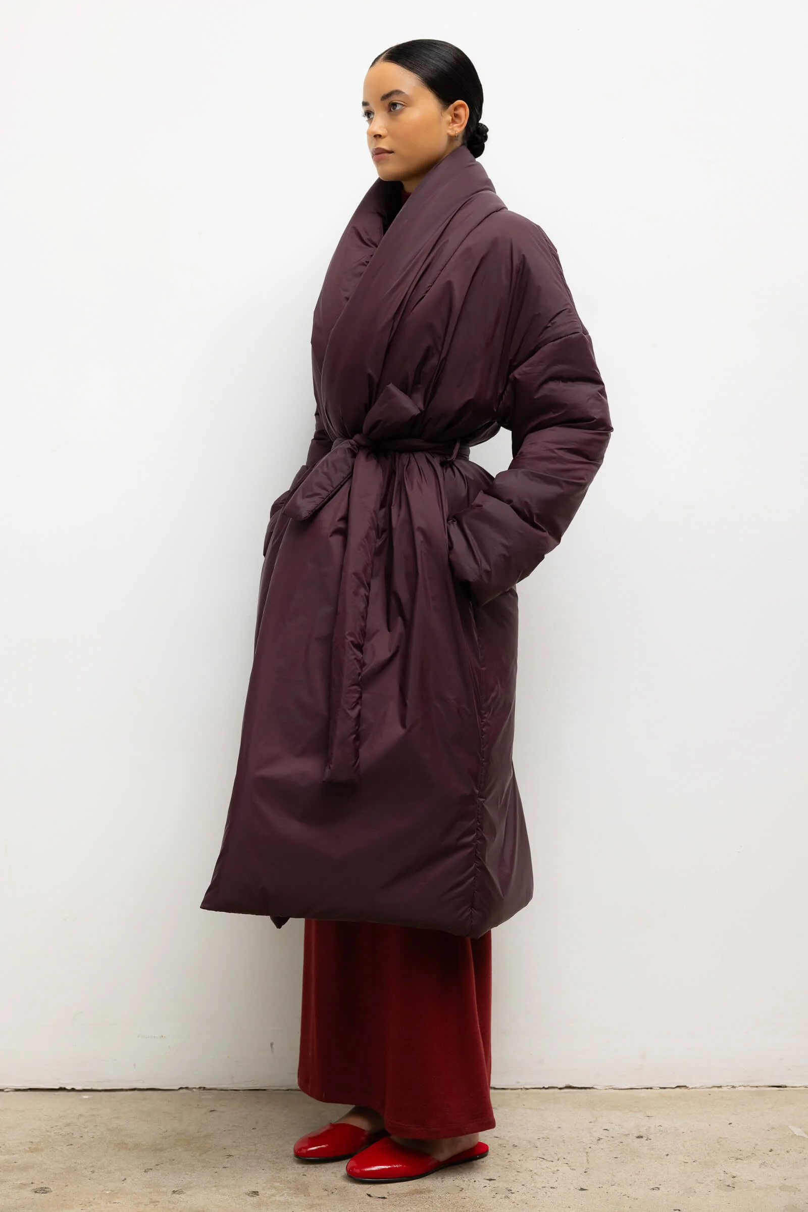 Leset - Bo Shawl Puffer Coat - Image 5