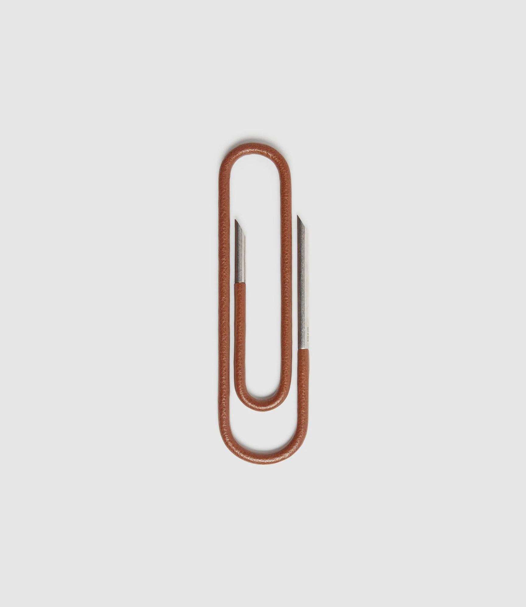 Metier - Bookmark Silverstone and Buffalo Cognac