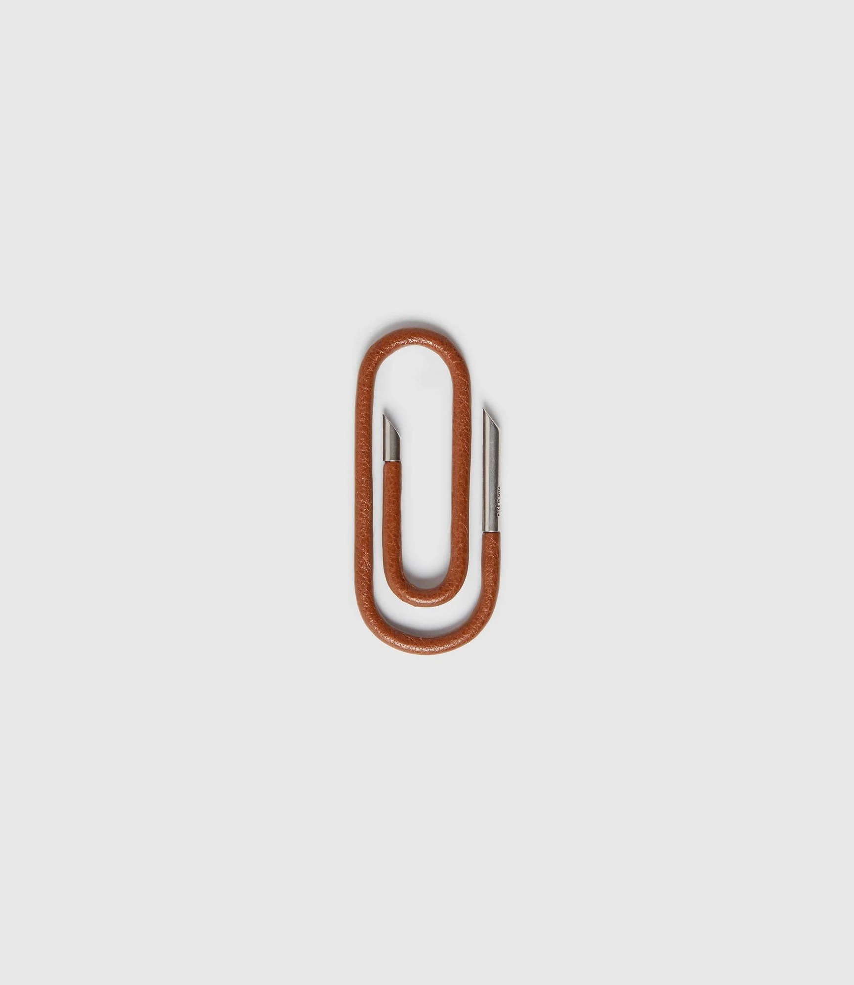 Metier - Small Bookmark Silverstone and Buffalo Cognac