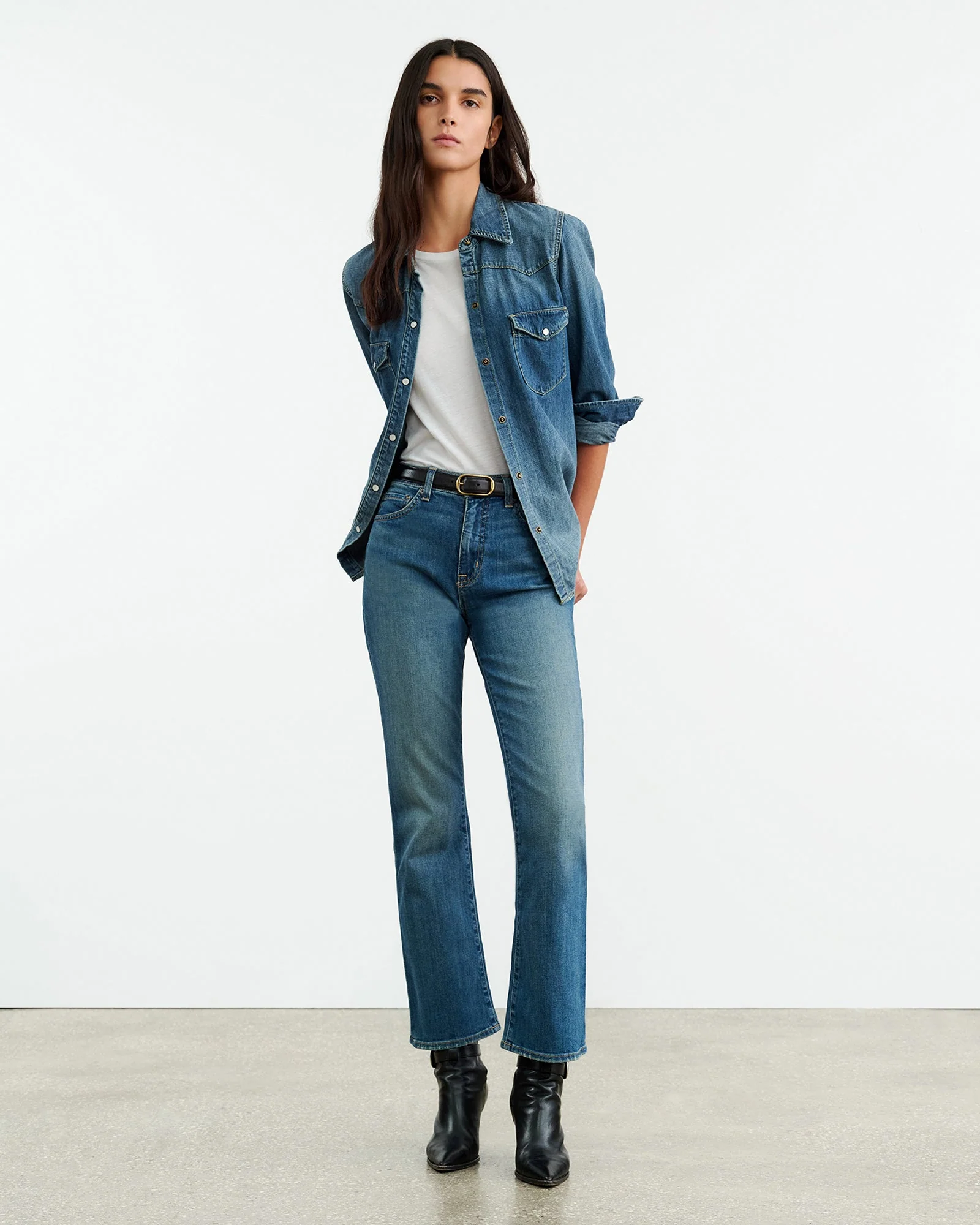 Nili Lotan - BOOT CUT JEAN - Image 6