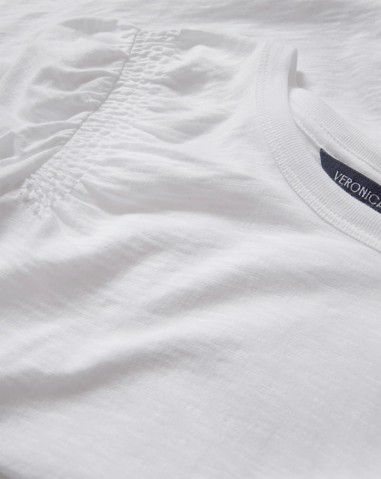 Veronica Beard - Bouvet Smocked - Shoulder T - Shirt - Image 3