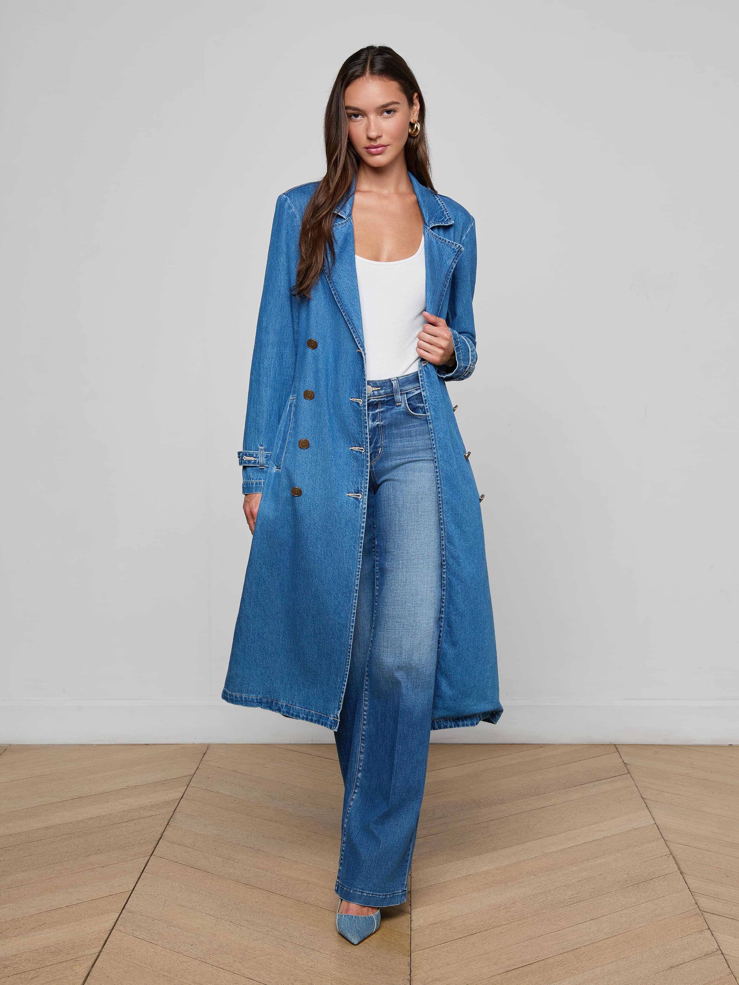 L'AGENCE - Bradley Trench Coat - Image 8