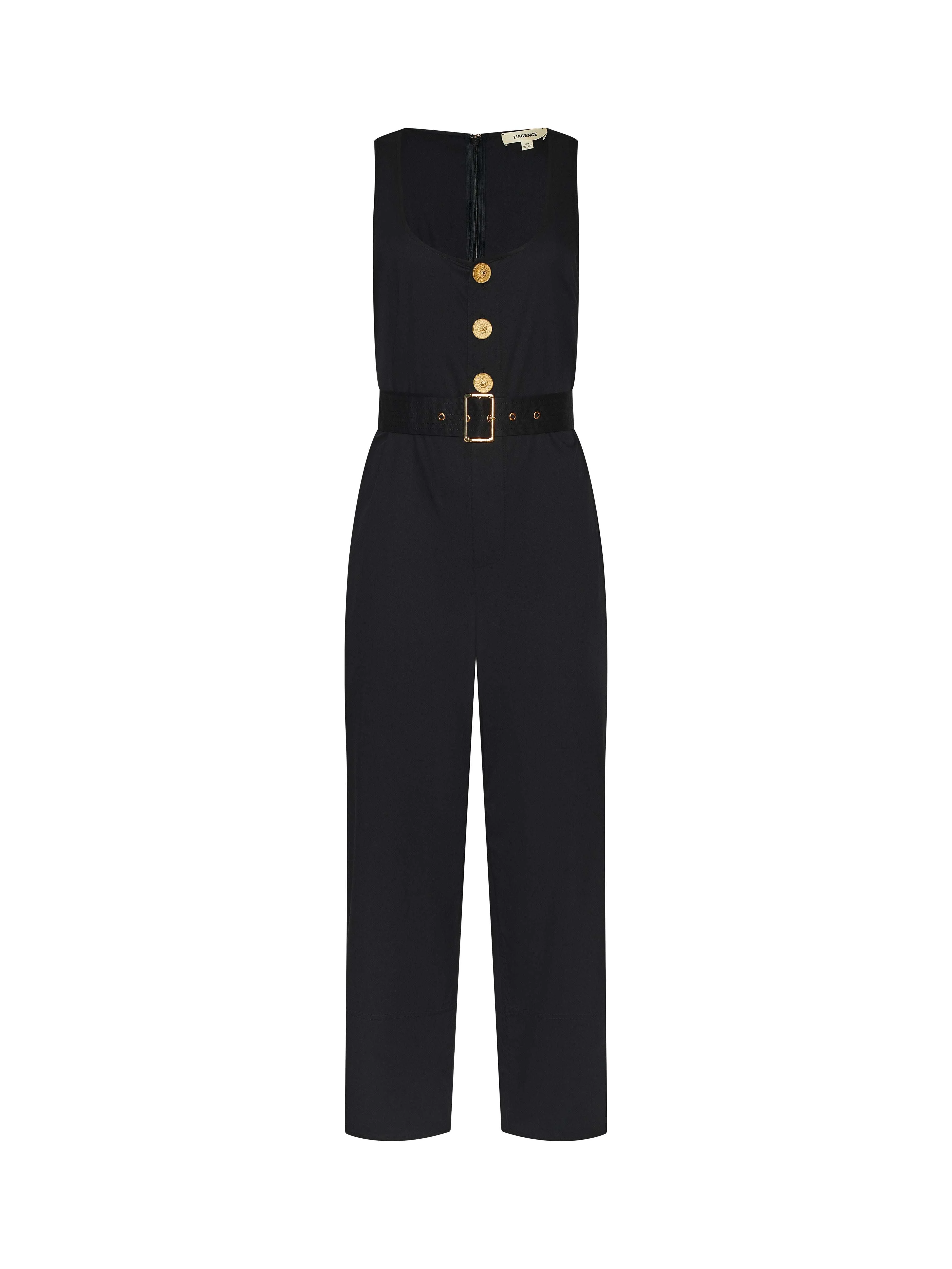 L'AGENCE - Branca Poplin Jumpsuit - Image 10