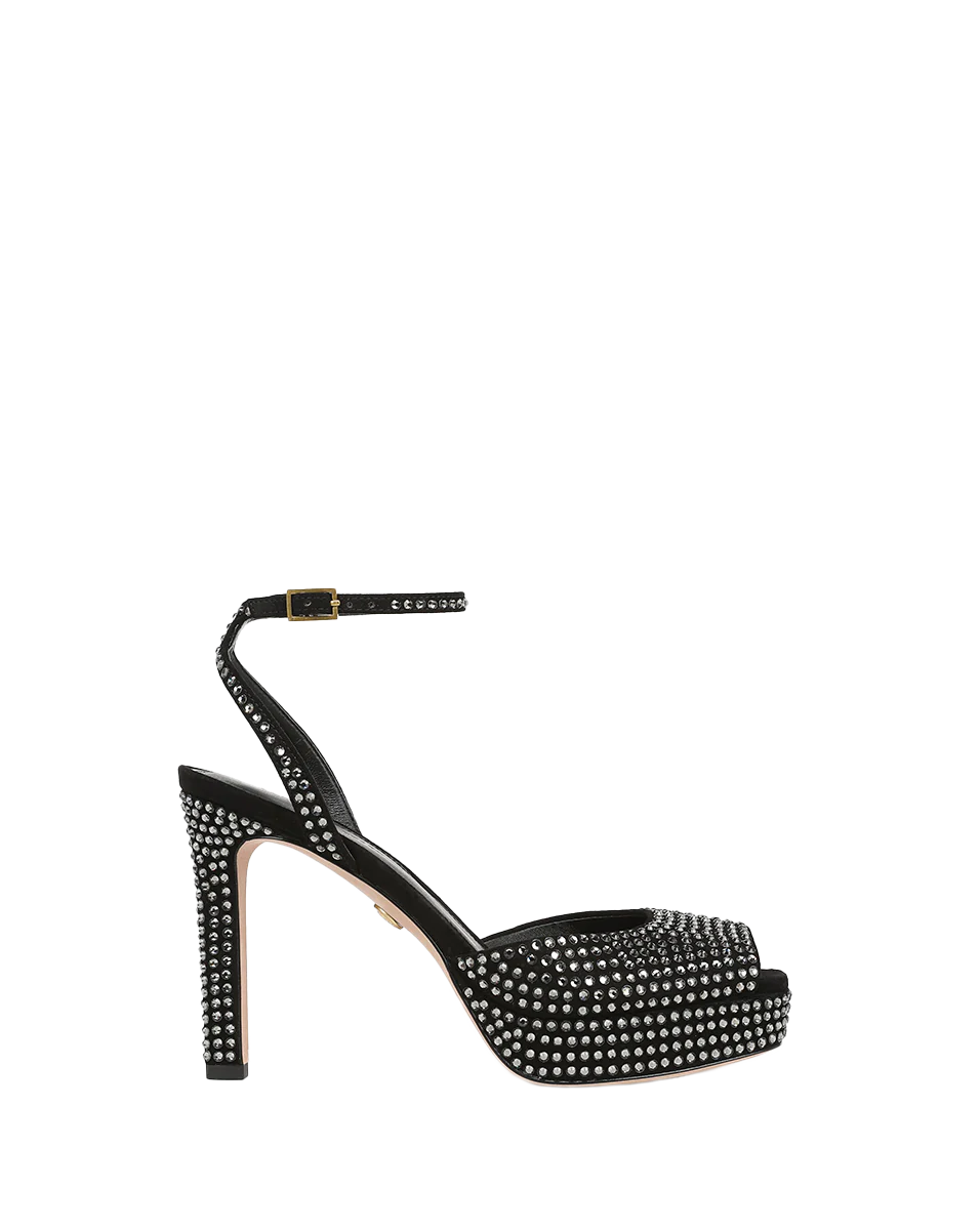 Veronica Beard - Brianne Crystal Platform Sandal - Image 6
