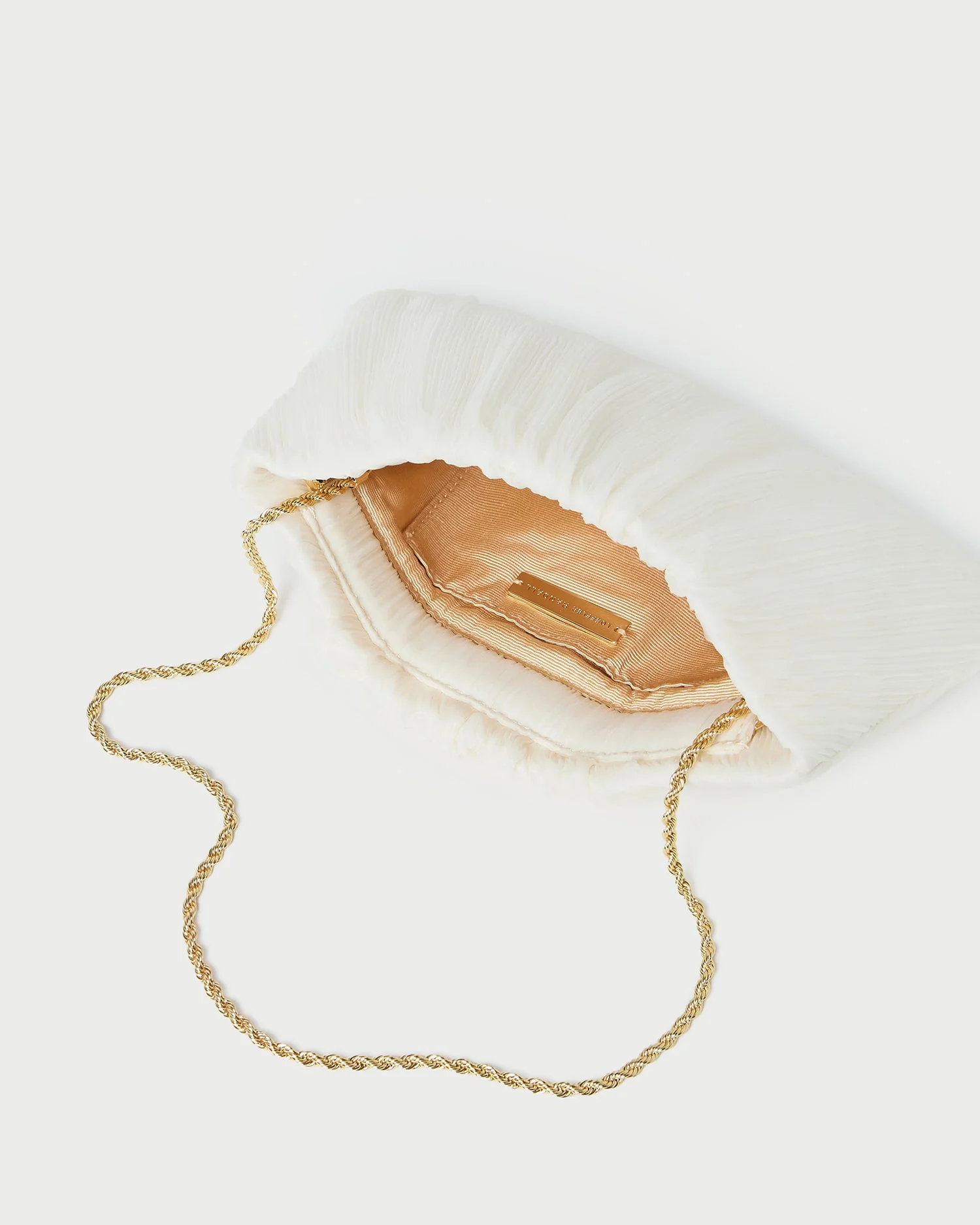 Loeffler Randall - Brit Pearl Flat Pleated Clutch - Image 4