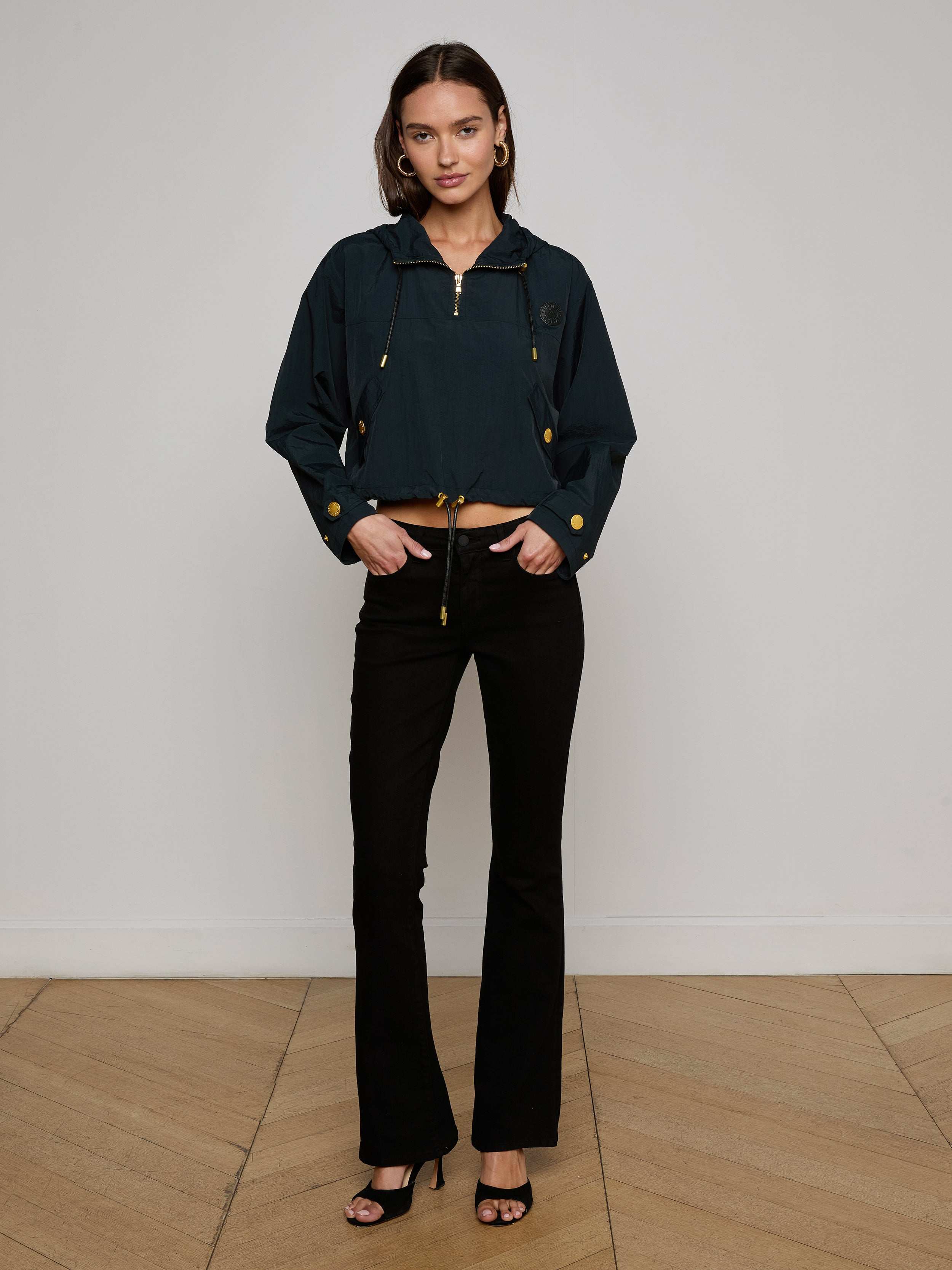 L'AGENCE - Bronwyn Cropped Windbreaker - Image 4