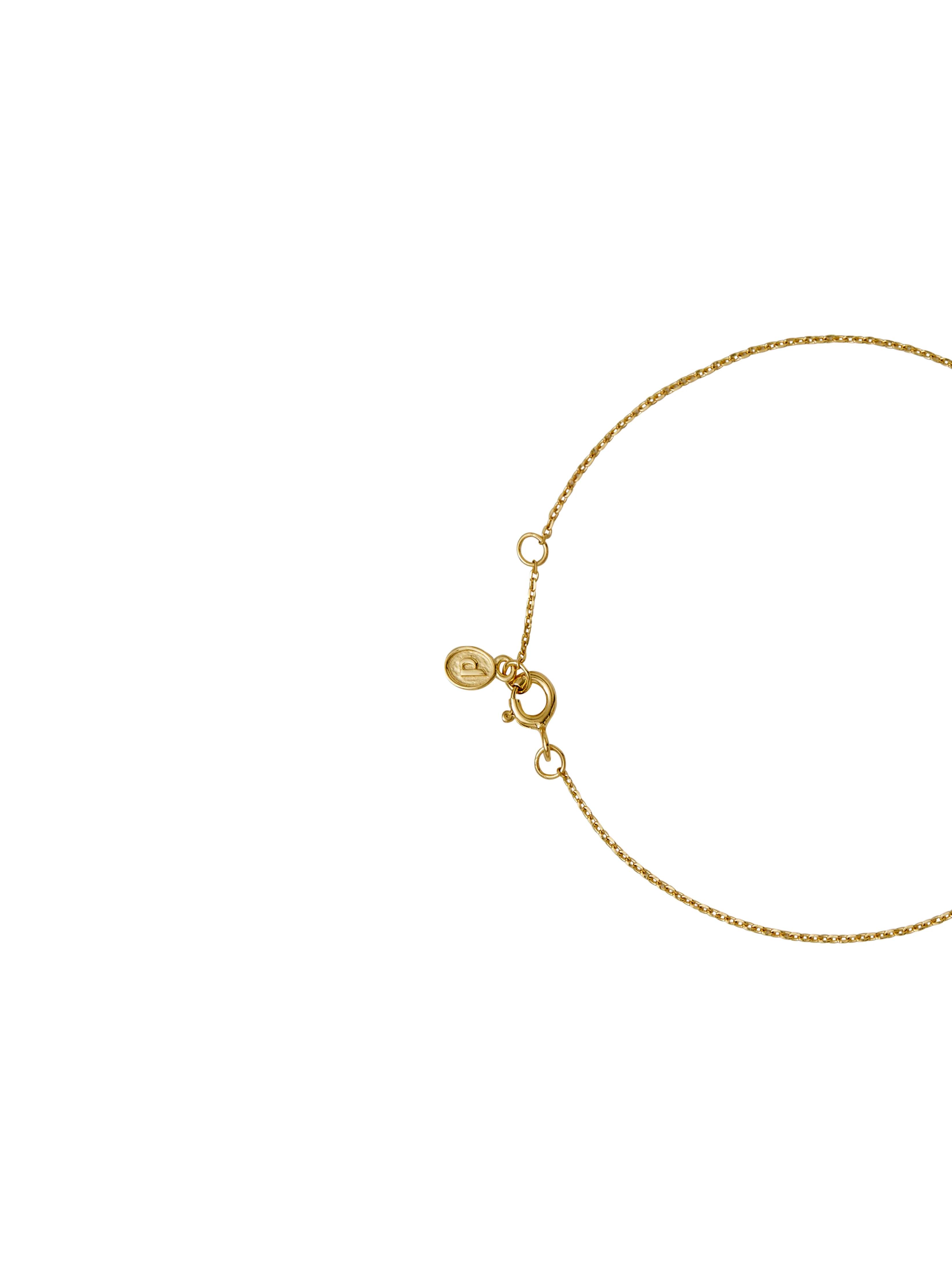 Dorsey - BAGUETTE LAB WHITE SAPPHIRE GOLD CHAIN BRACELET - Image 2