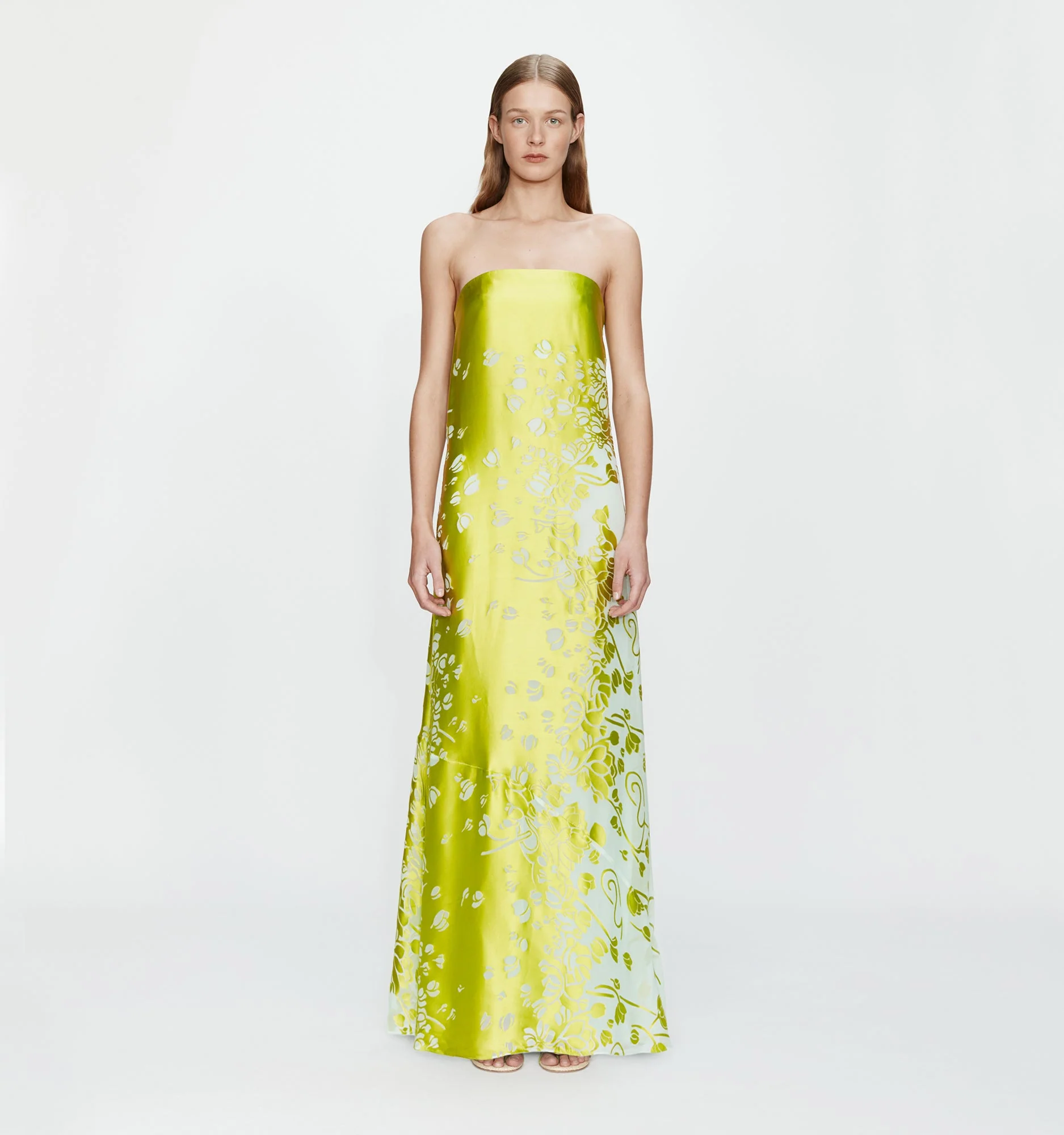 Christopher Esber - Burnout Strapless Dress - Image 2