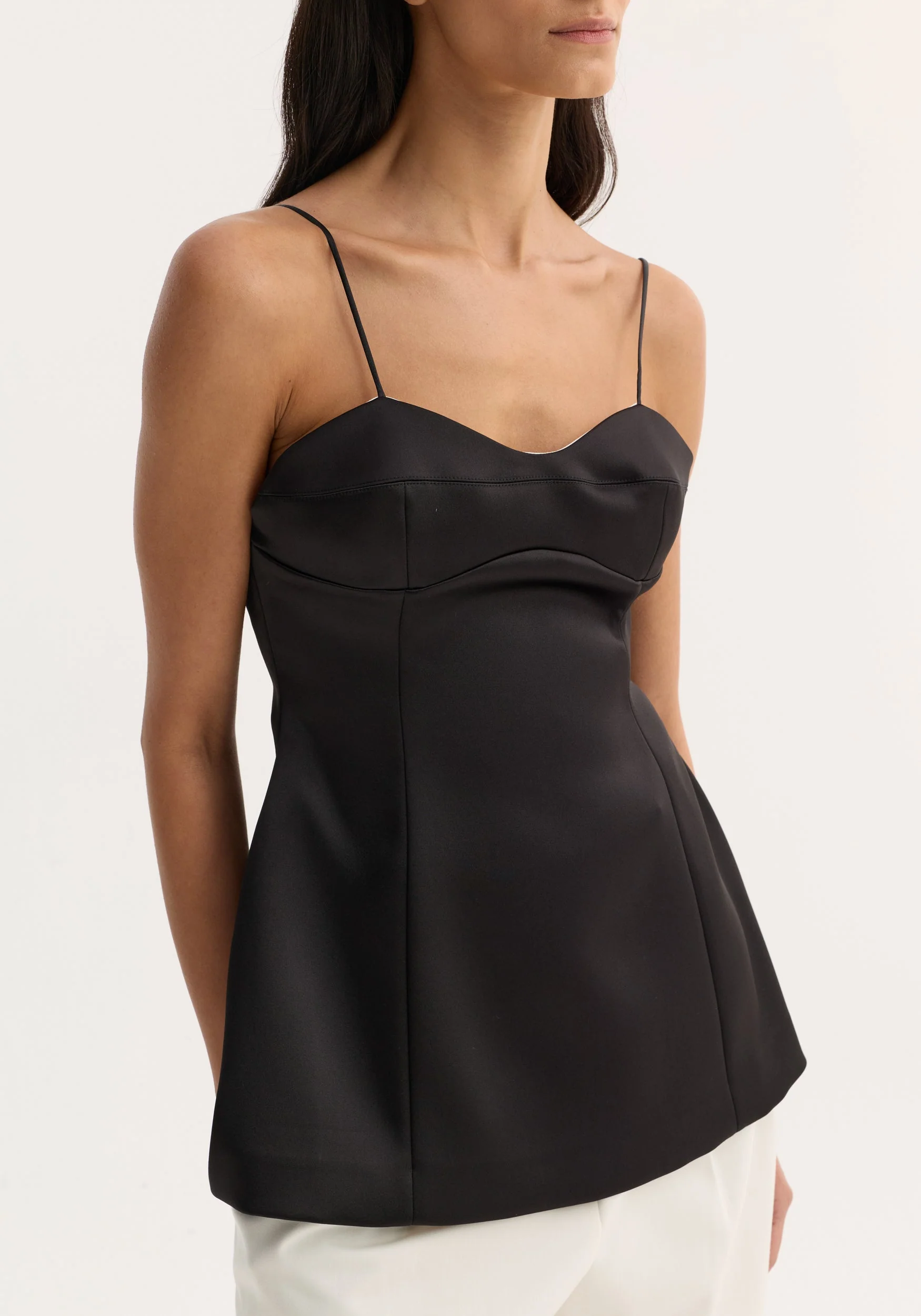 ROHE - Bustier top | black - Image 3