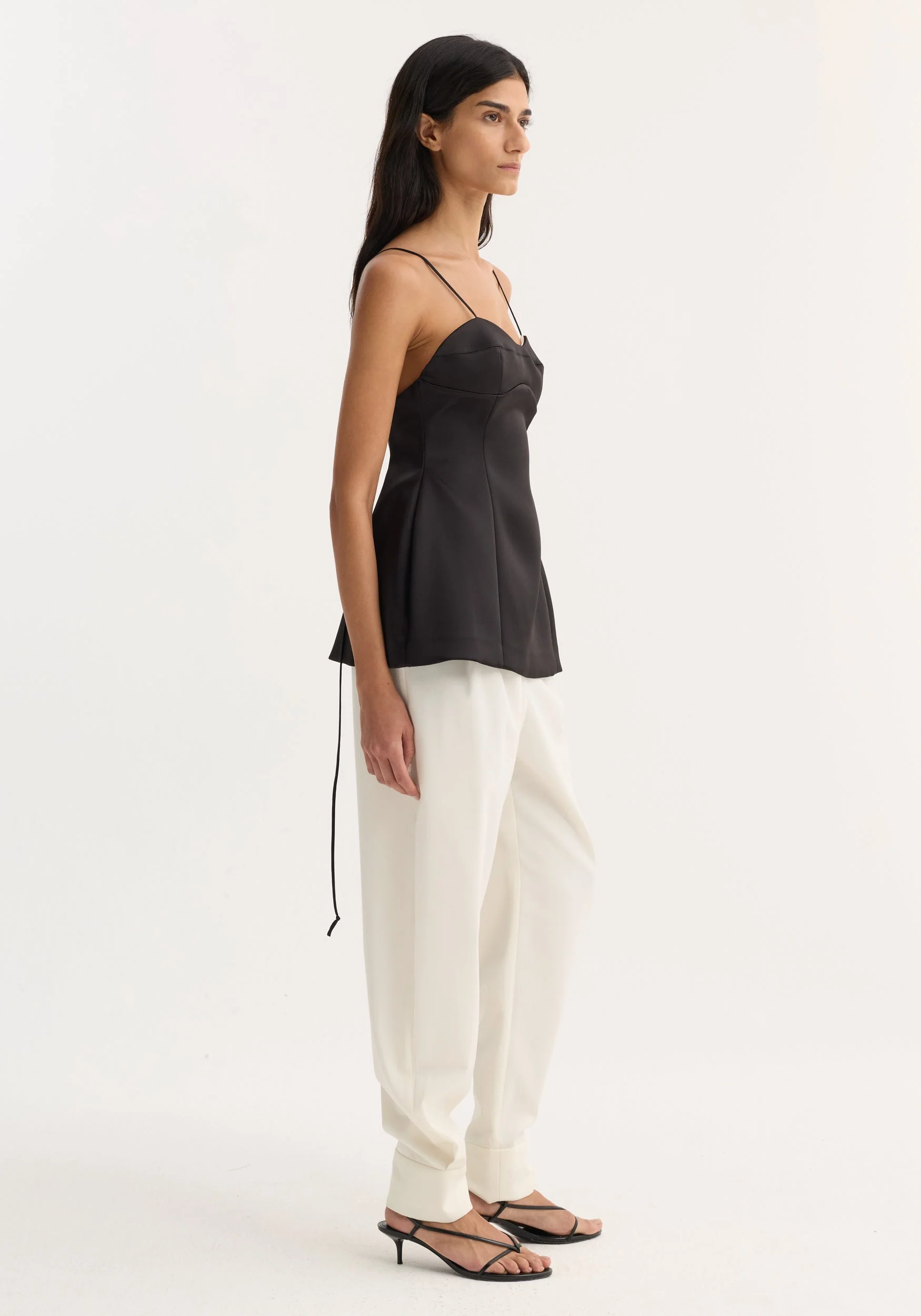 ROHE - Bustier top | black - Image 4