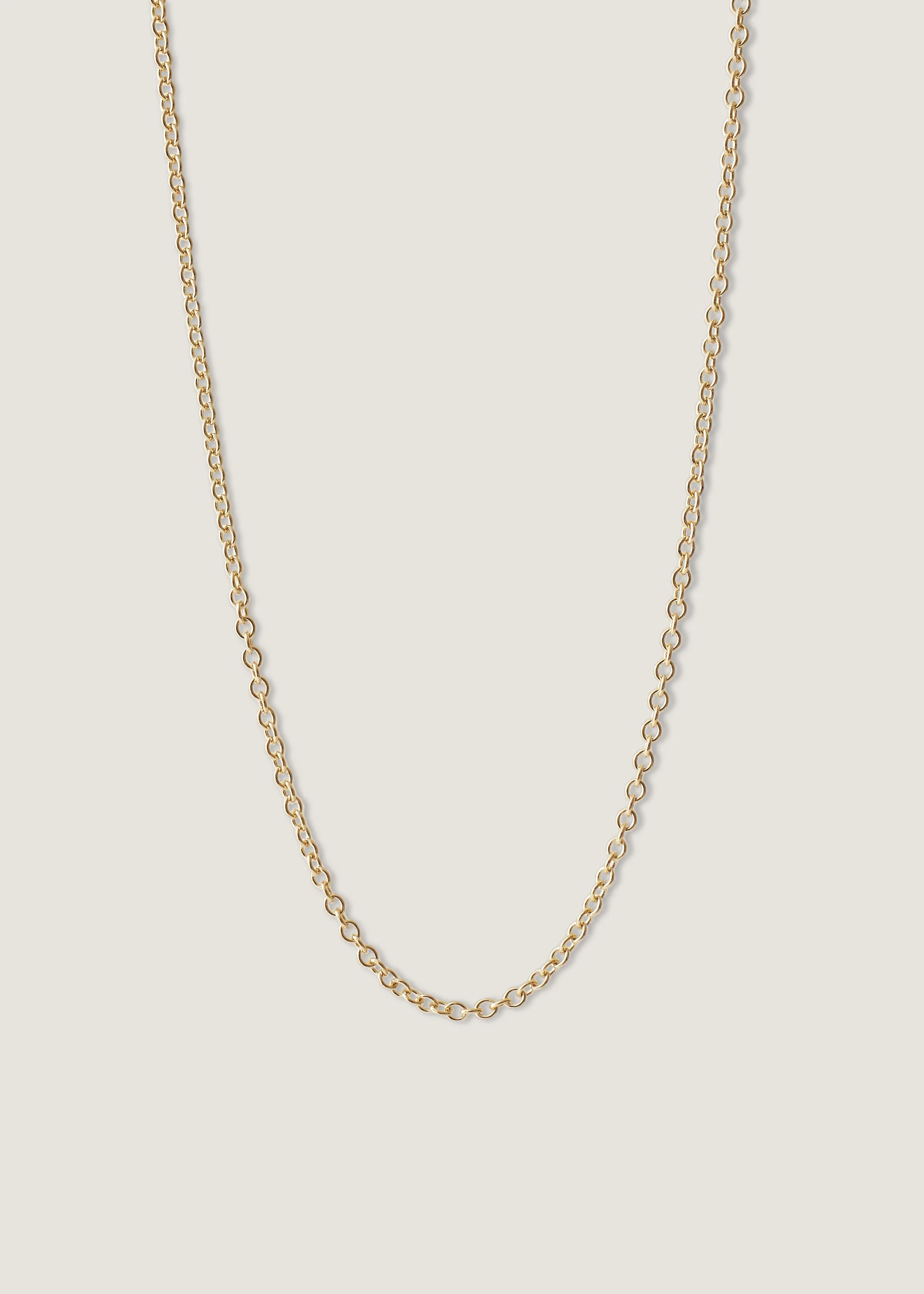 Kinn - Cable Rolo Link Chain Necklace