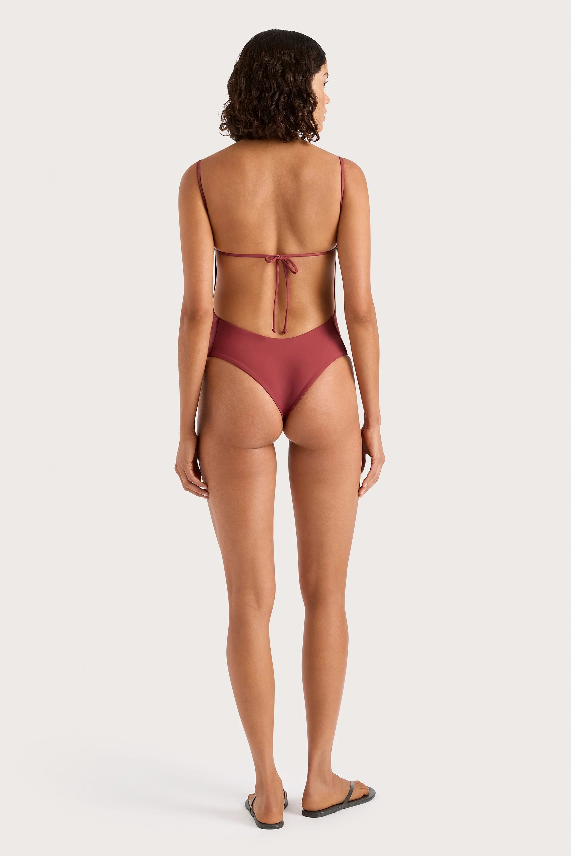 Faithfull - Cabo String One Piece Wine - Final Sale - Image 5