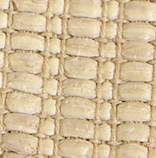 Khaite - Cage Flat Sandal in Natural Raffia with Black Leather - Image 5