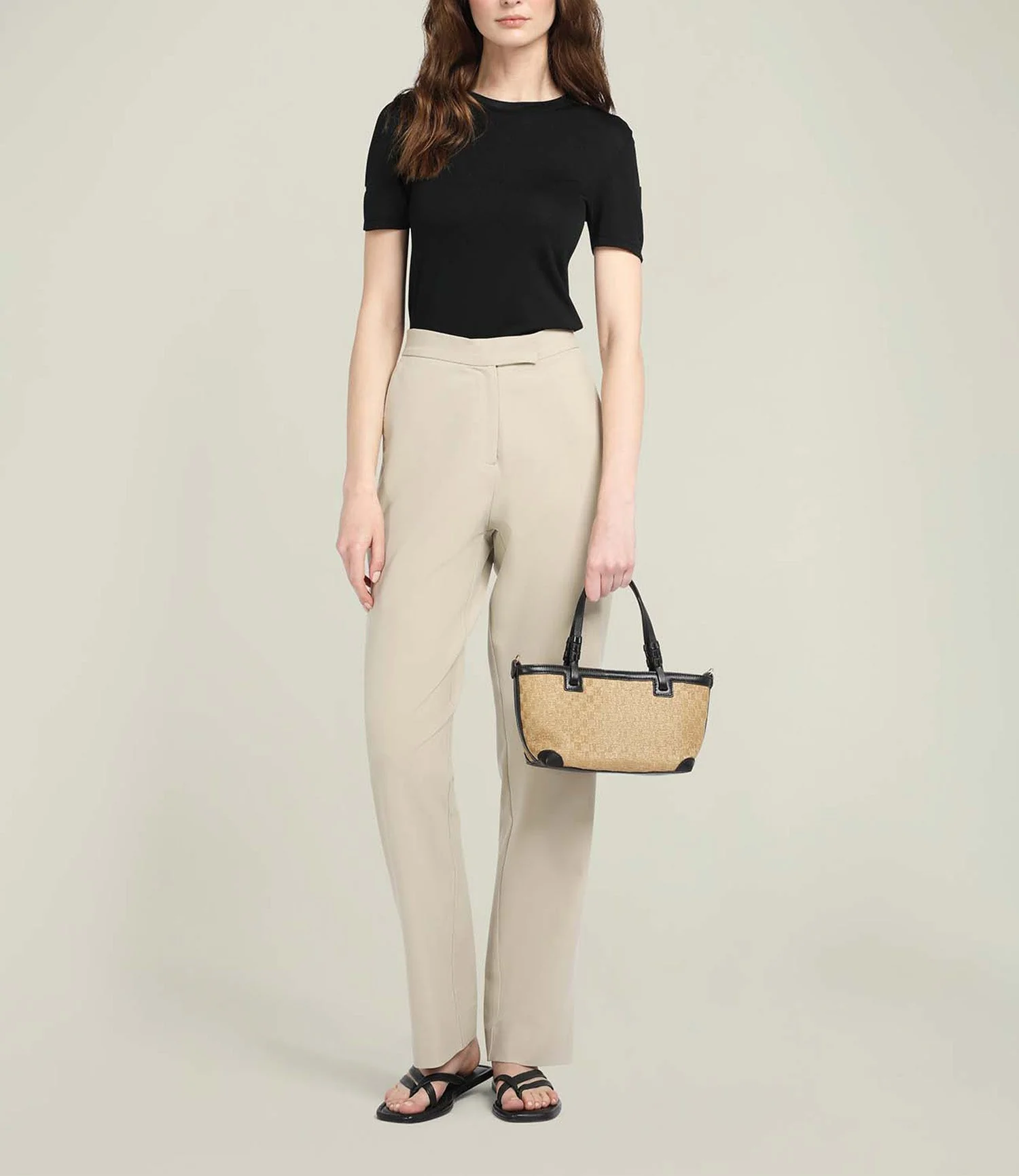 Metier - Cala 21 Woven Fabric Sahara with Buffalo Cacao - Image 4