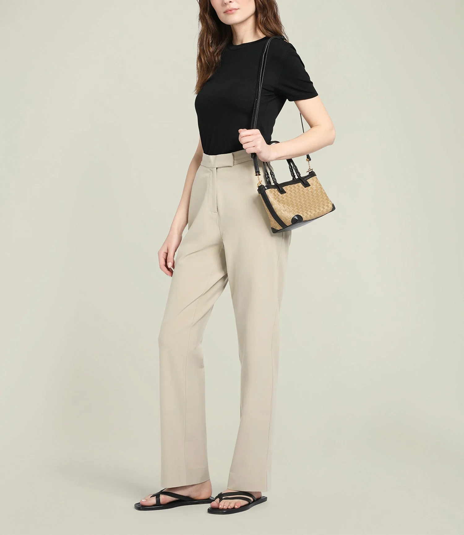 Metier - Cala 21 Woven Fabric Sahara with Buffalo Cacao - Image 5